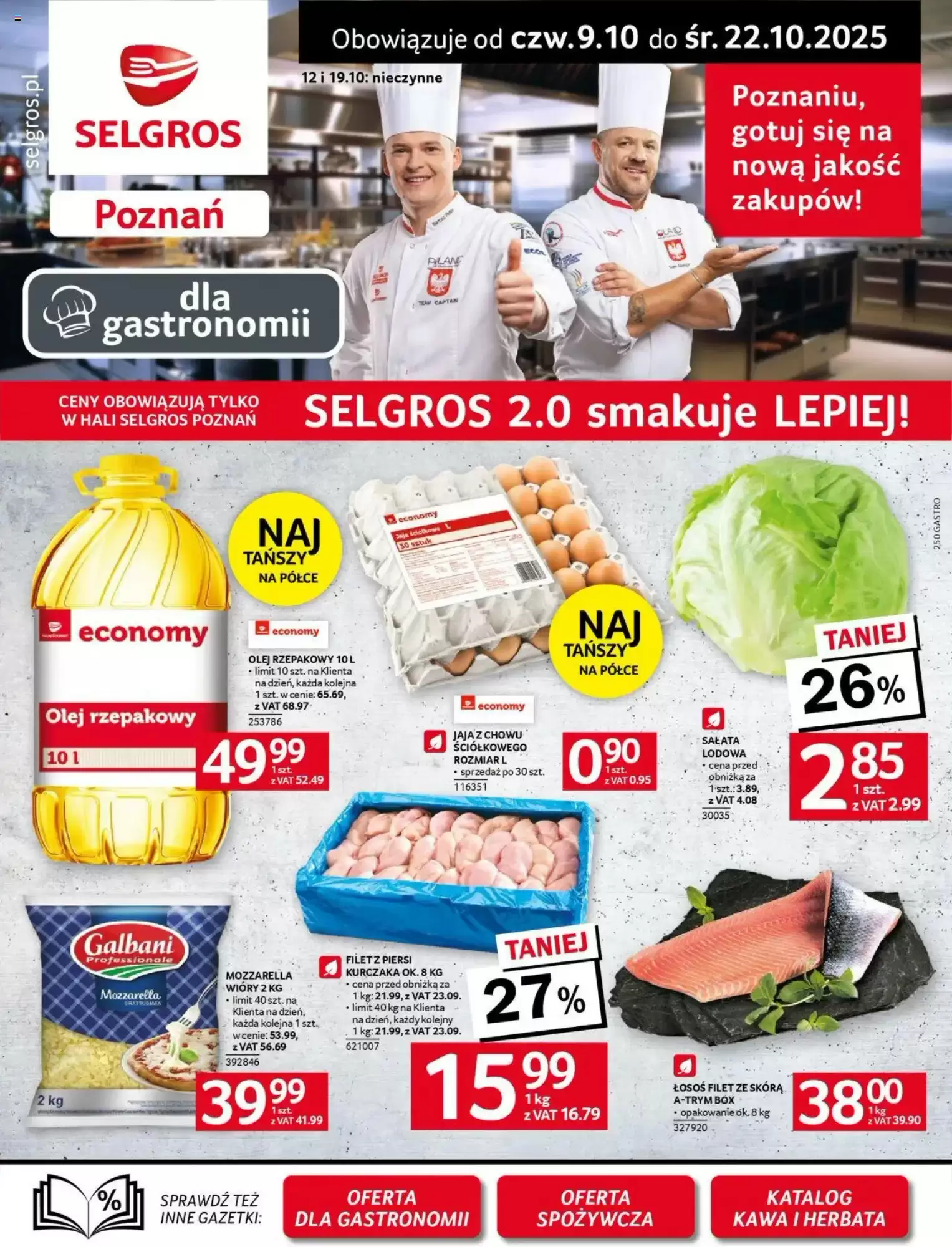 Selgros Gazetka 09.10.2025 - 22.10.2025