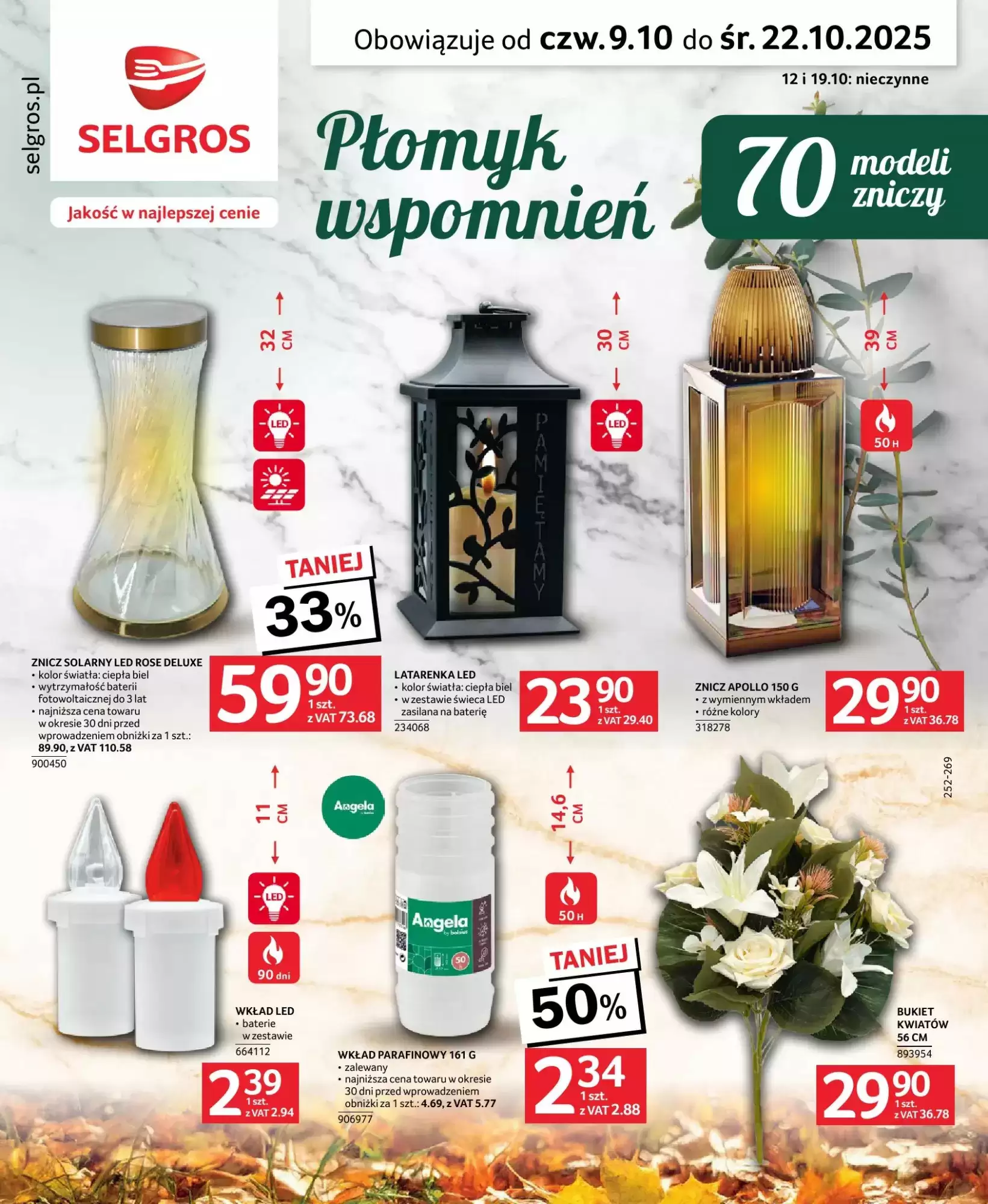 Selgros Gazetka 09.10.2025 - 22.10.2025