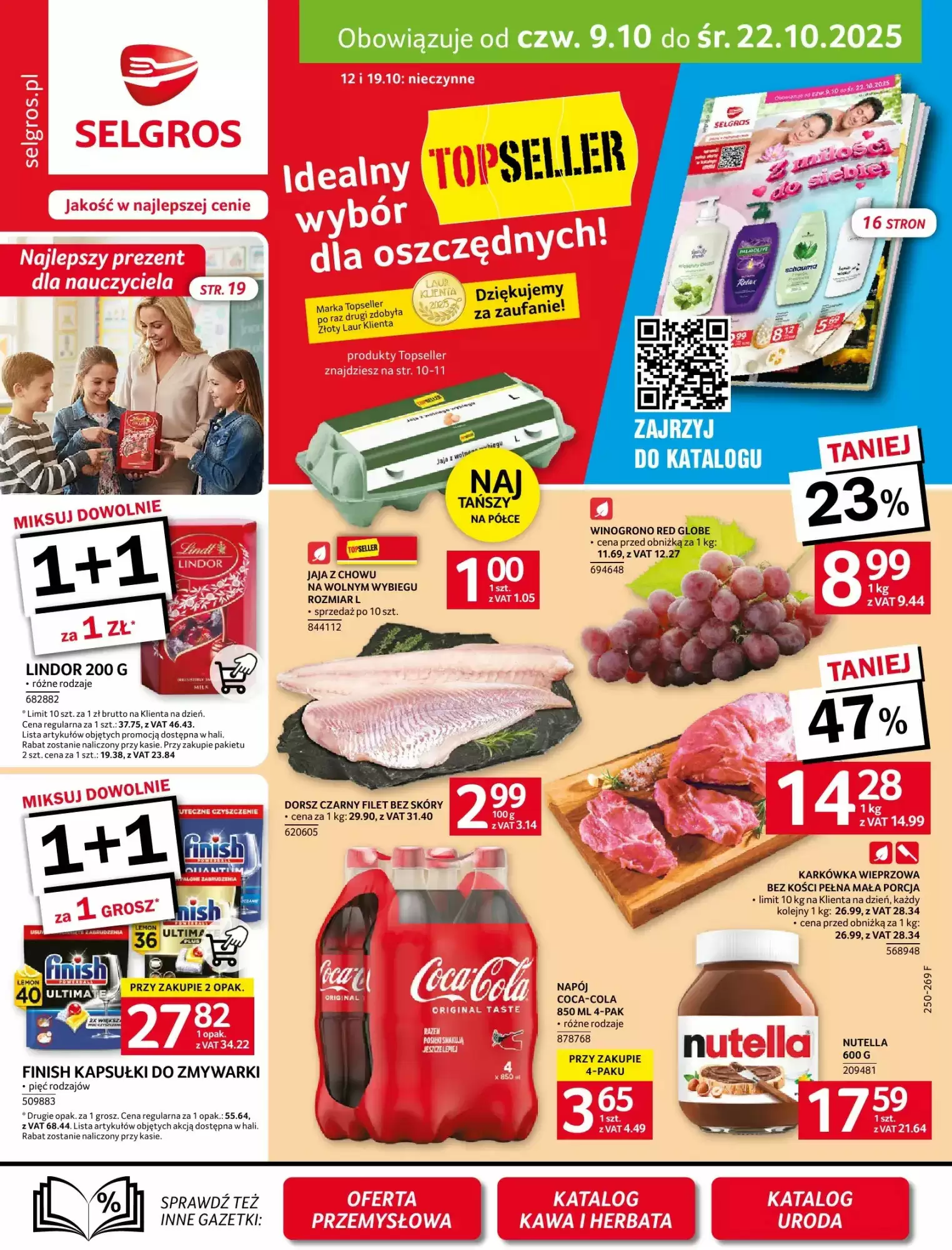Selgros Gazetka 09.10.2025 - 22.10.2025