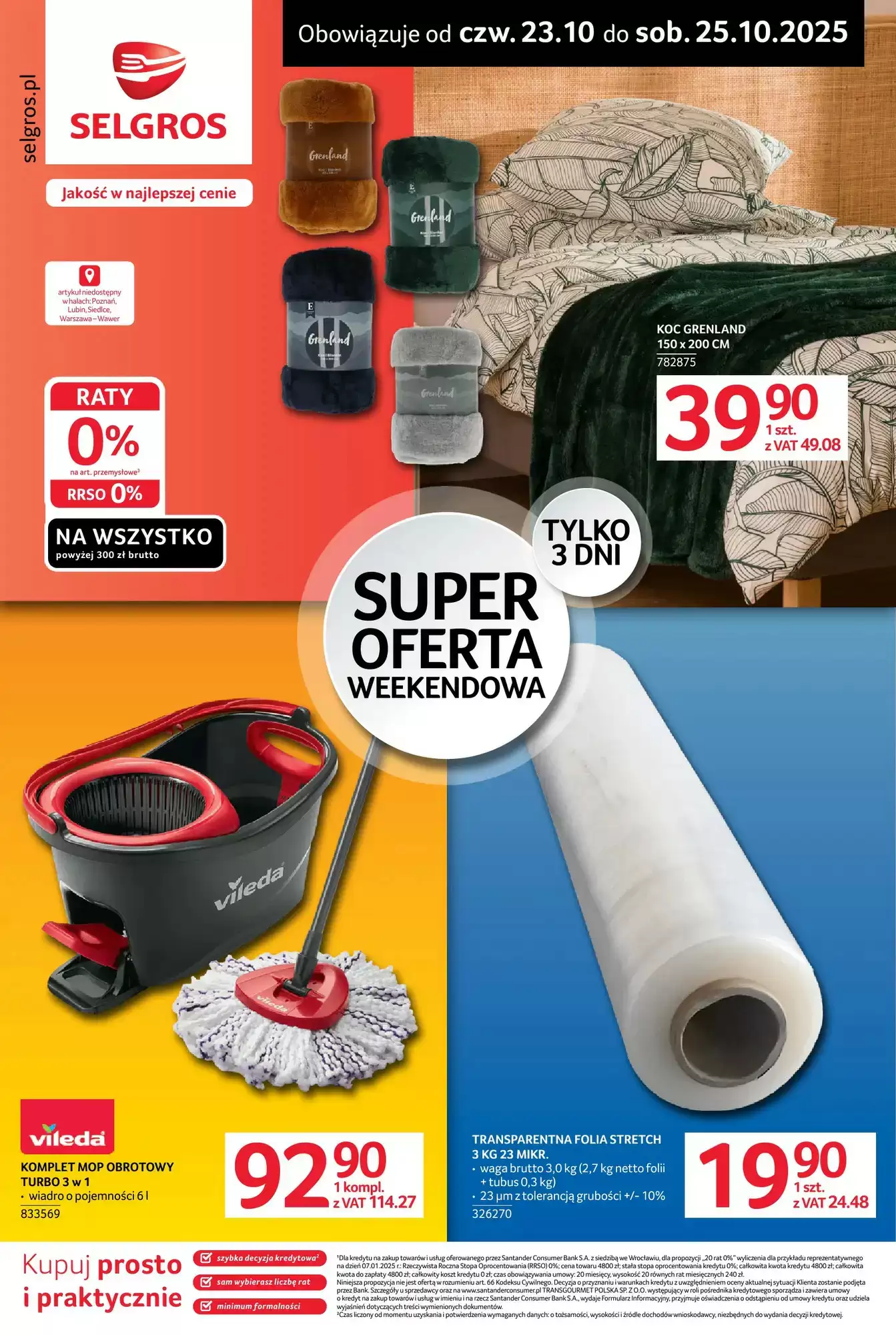 Selgros Gazetka 23.10.2025 - 25.10.2025
