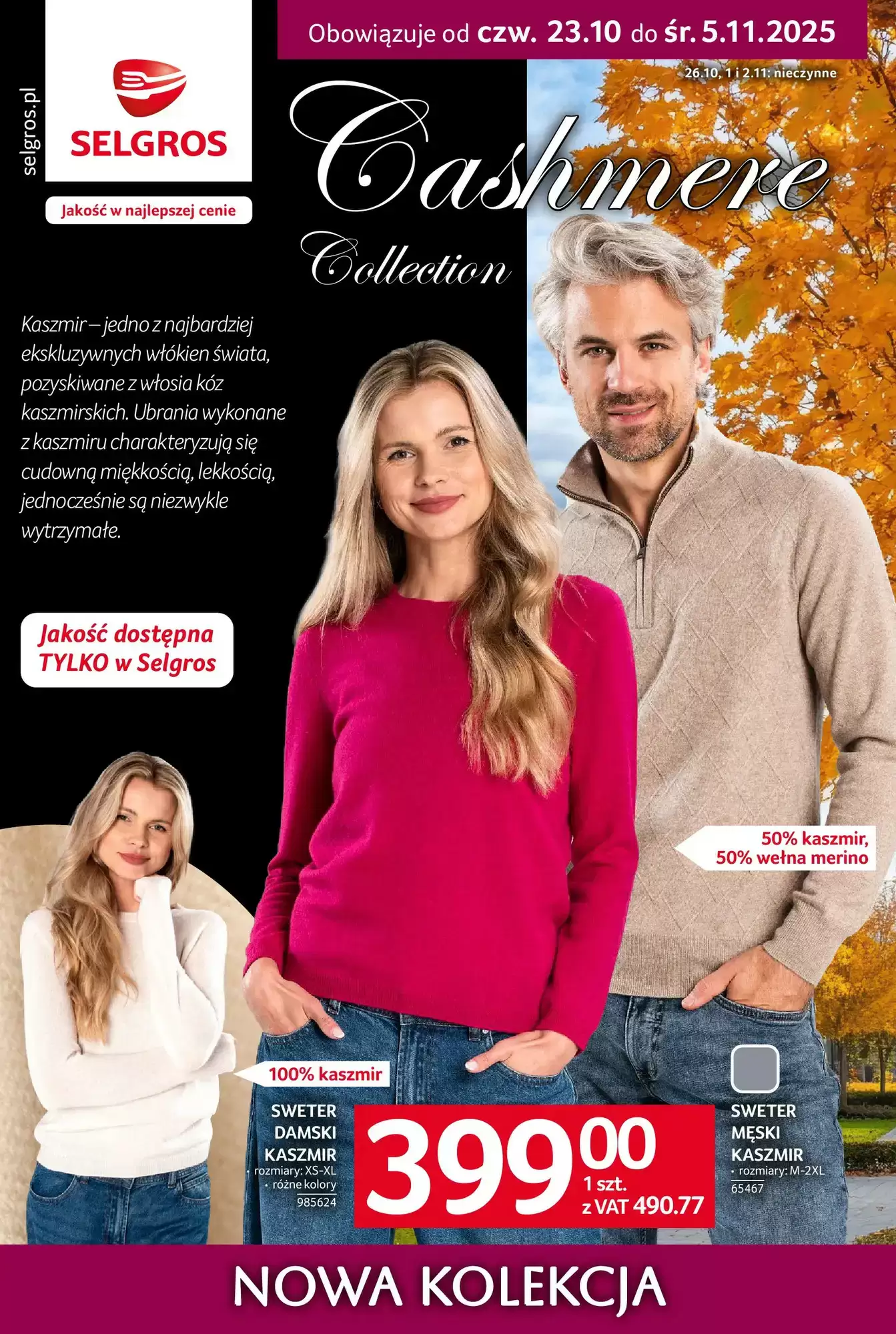 Selgros Gazetka 23.10.2025 - 05.11.2025