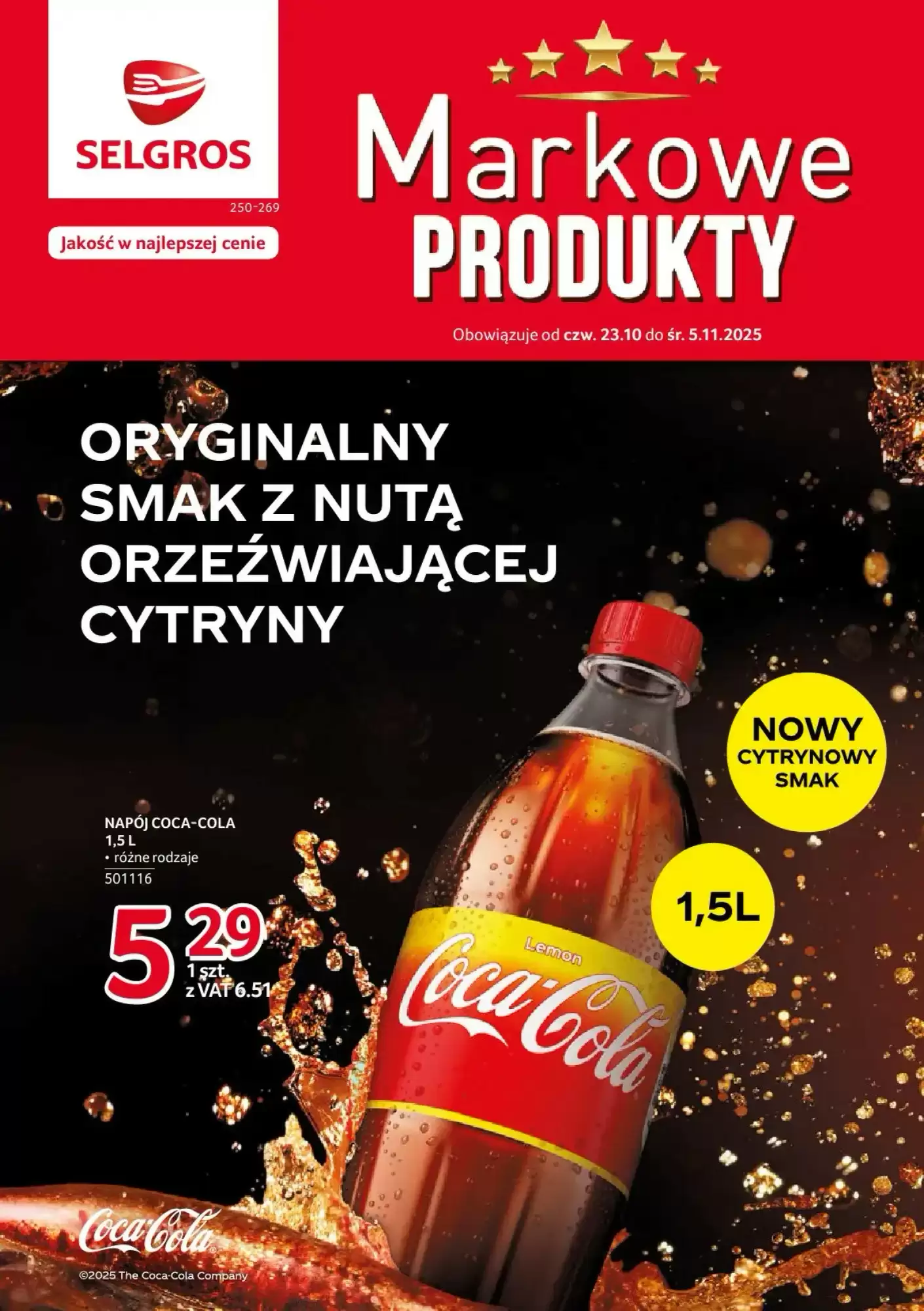 Selgros Gazetka 23.10.2025 - 05.11.2025