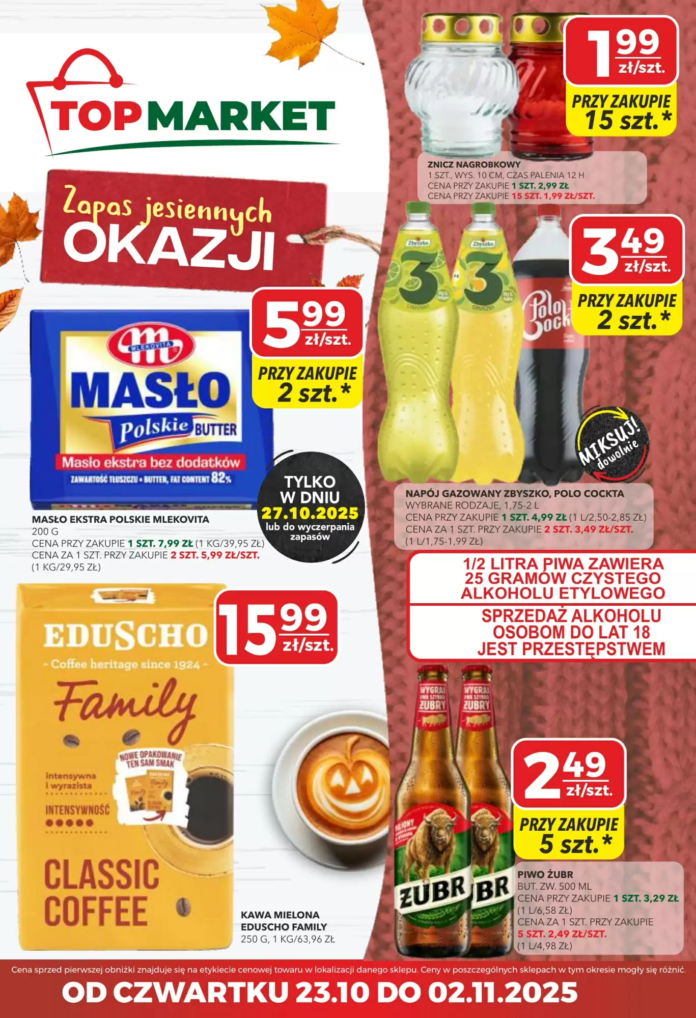 Top Market Gazetka 23.10.2025 - 02.11.2025