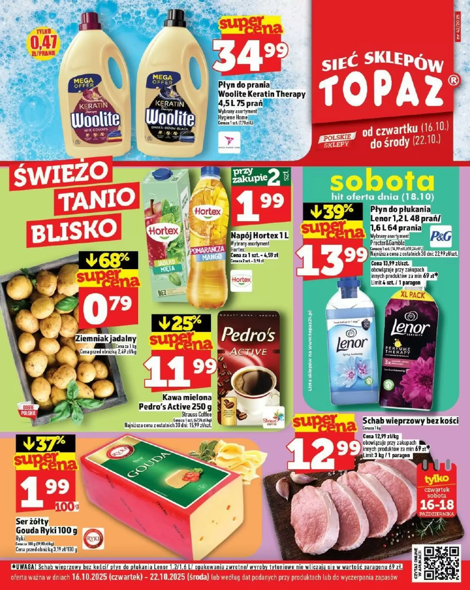 Topaz Gazetka 16.10.2025 - 22.10.2025
