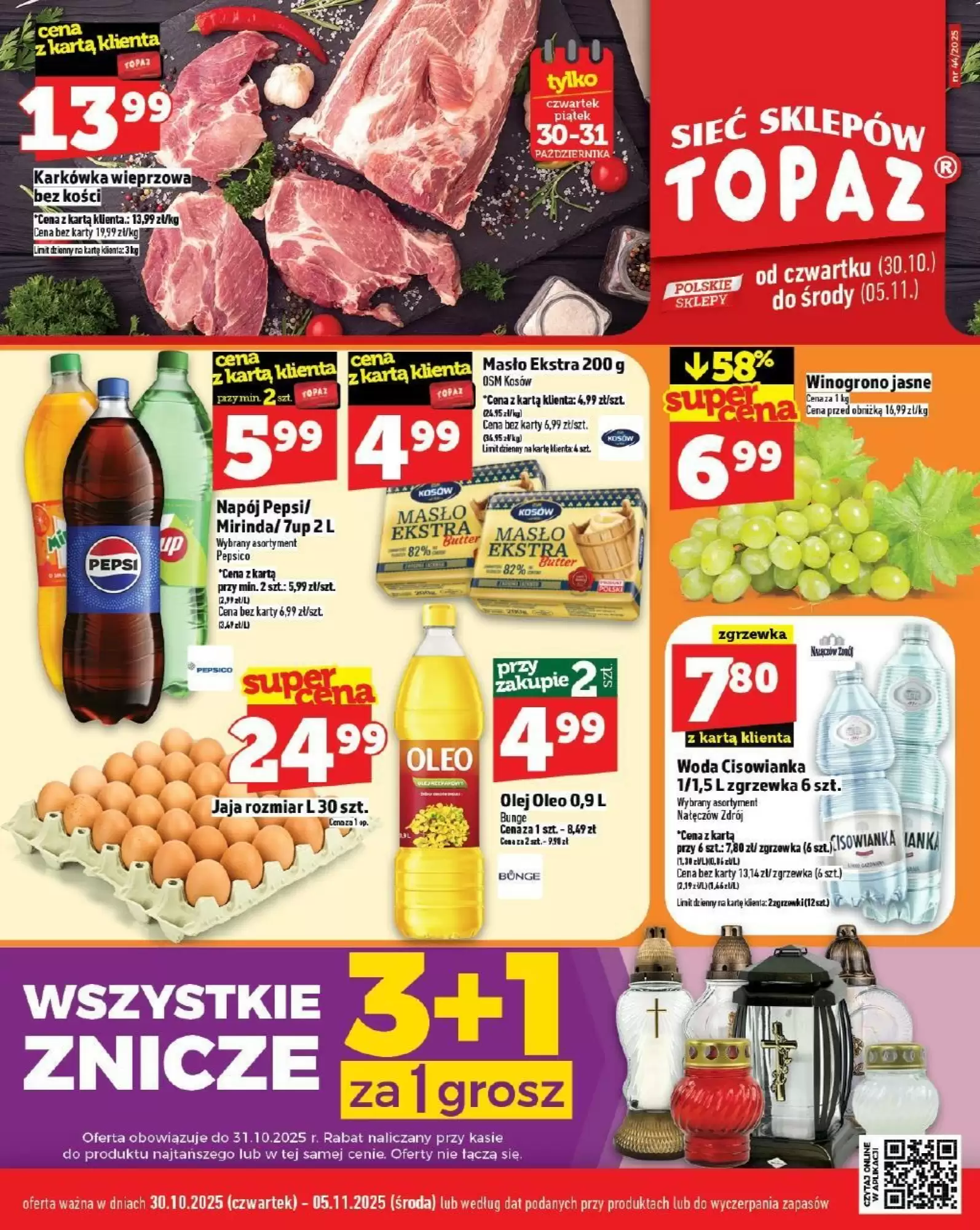 Topaz Gazetka 30.10.2025 - 05.11.2025