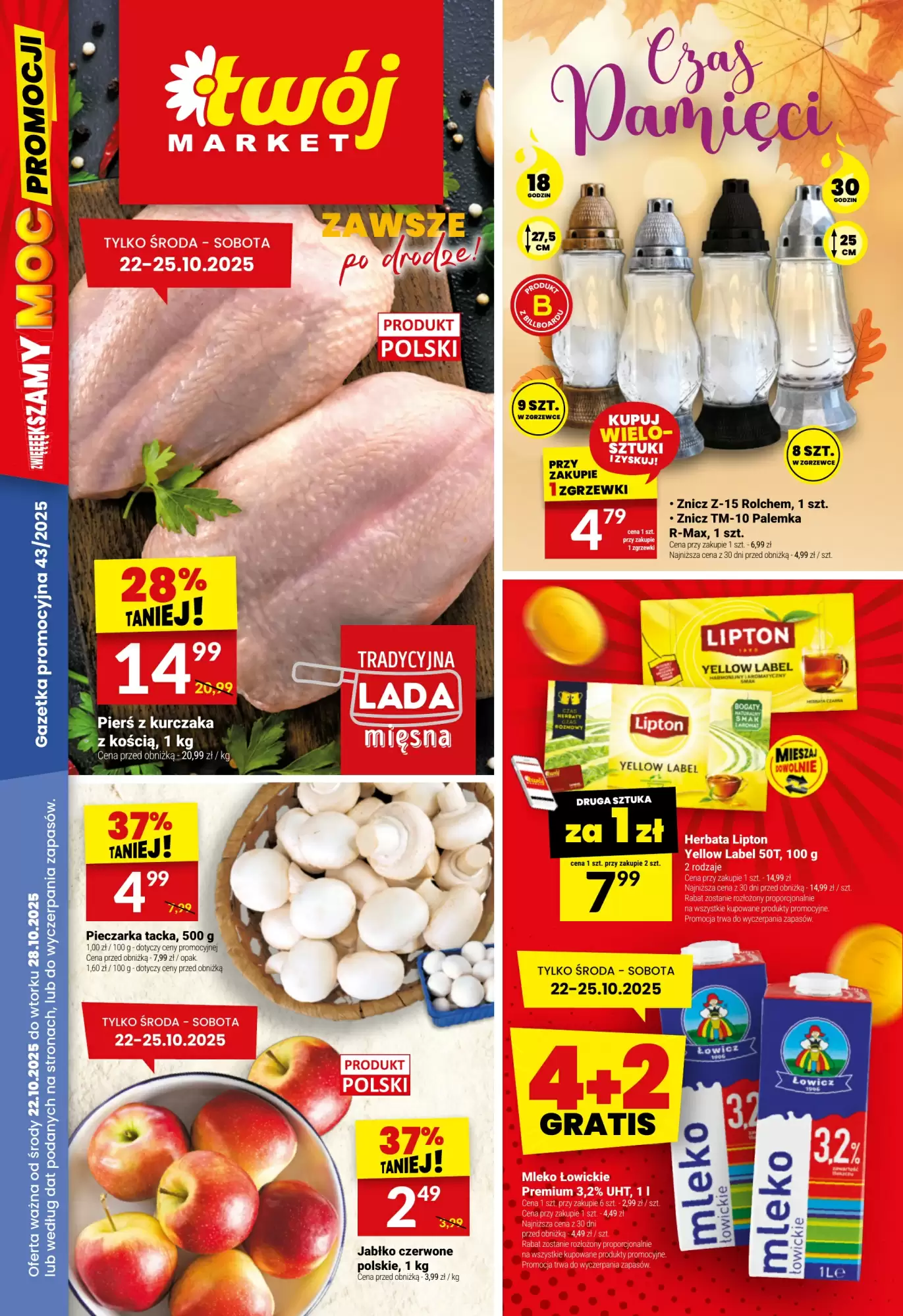 Twój Market Gazetka 22.10.2025 - 28.10.2025
