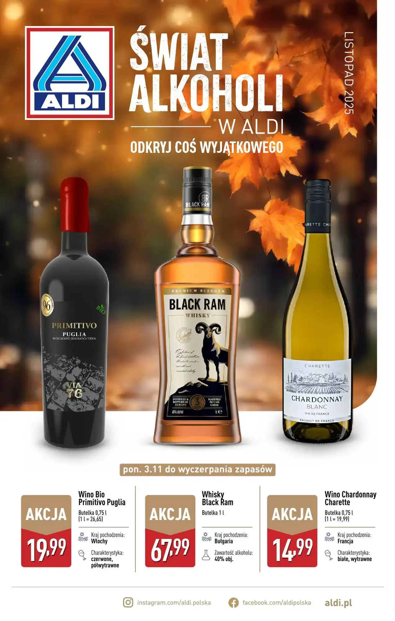 Aldi Gazetka 03.11.2025 - 29.11.2025