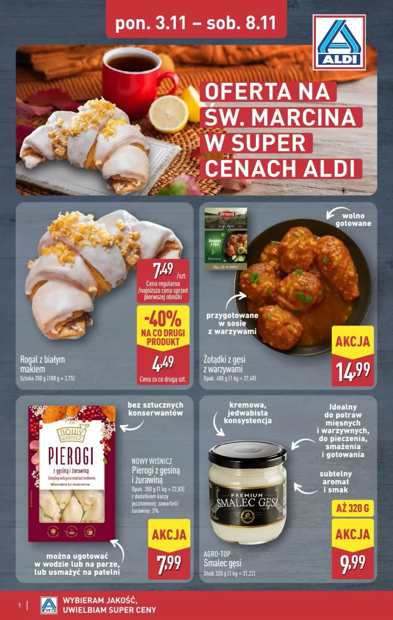 Aldi Gazetka 03.11.2025 - 08.11.2025