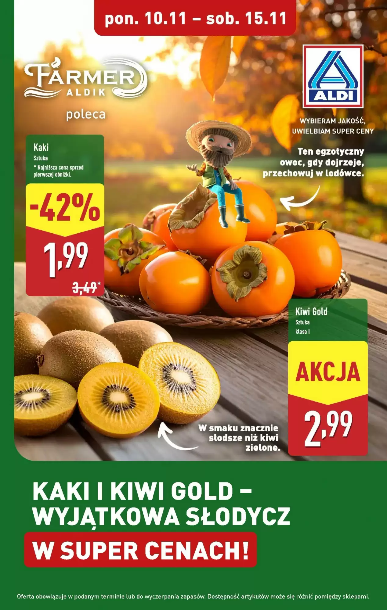 Aldi Gazetka 10.11.2025 - 15.11.2025