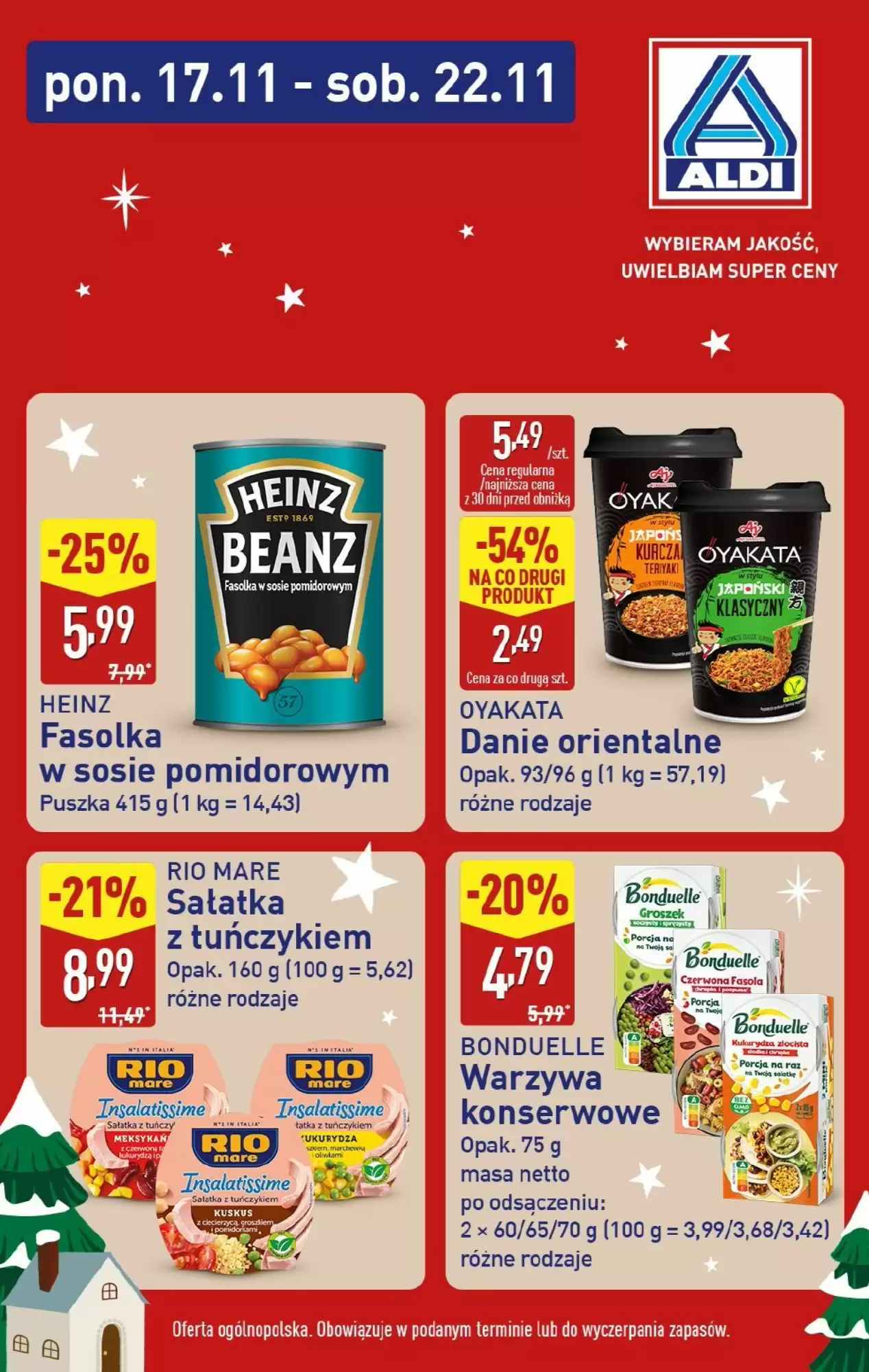 Aldi Gazetka 17.11.2025 - 22.11.2025