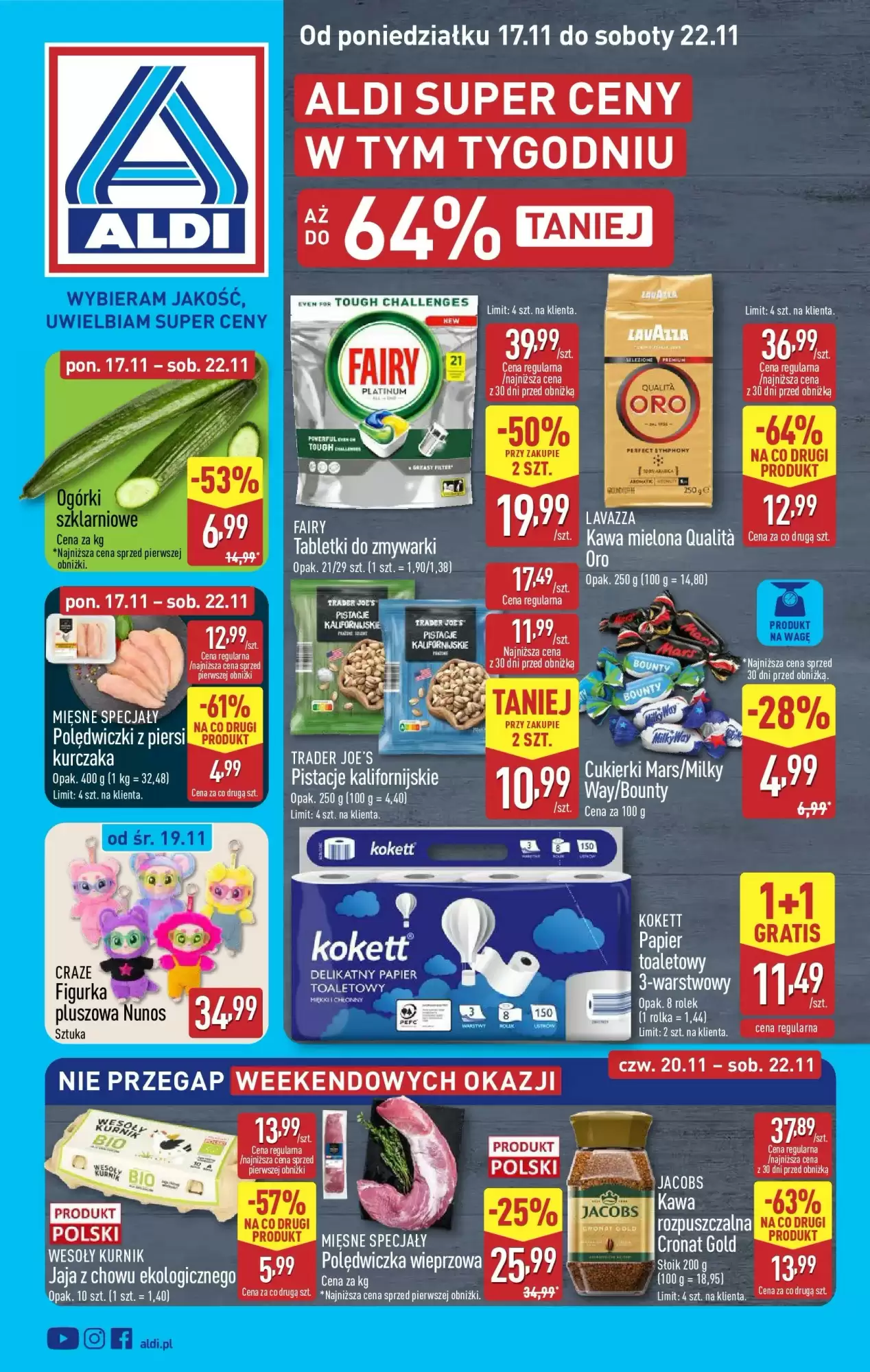 Aldi Gazetka 17.11.2025 - 22.11.2025