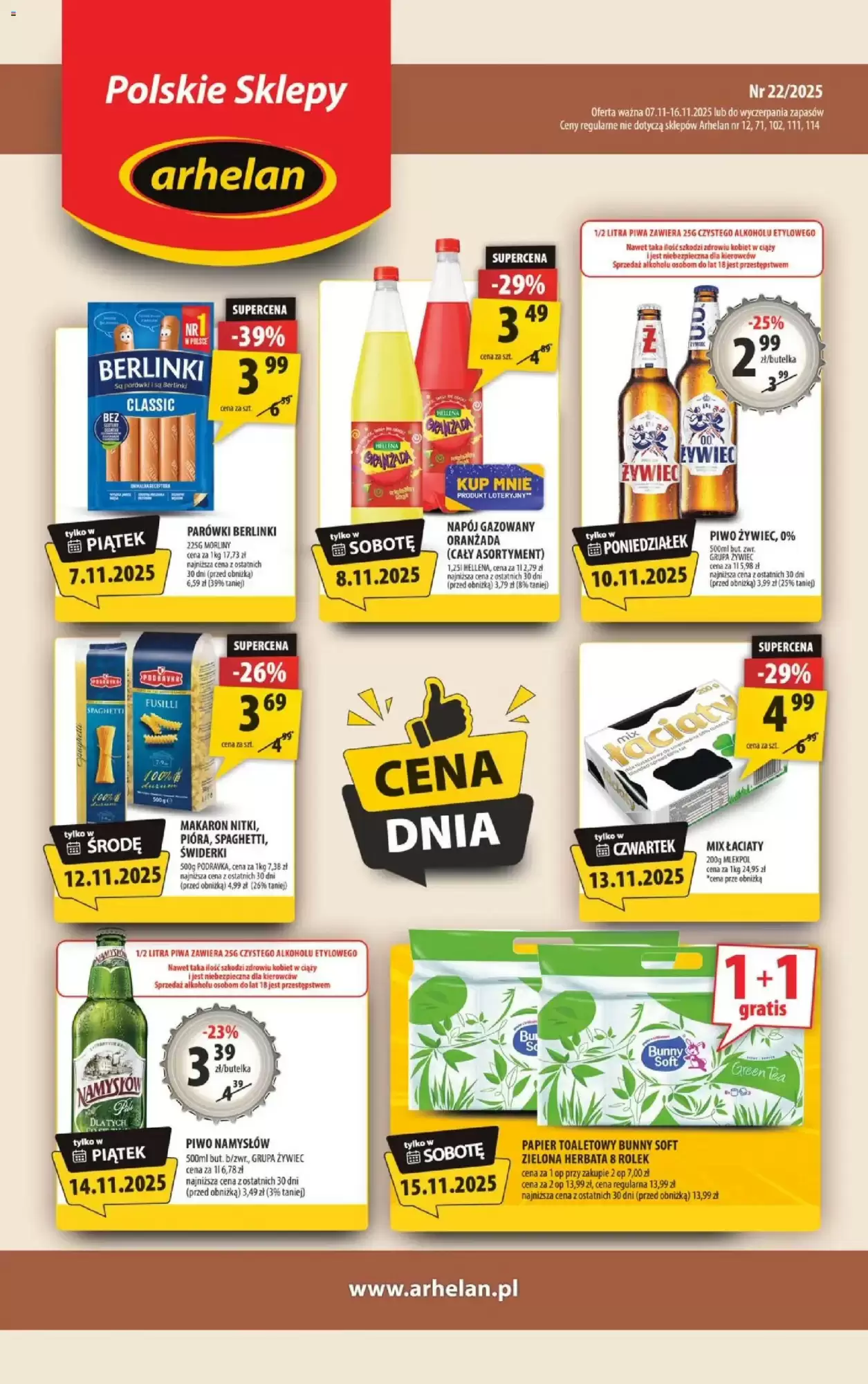 Arhelan Gazetka 07.11.2025 - 16.11.2025