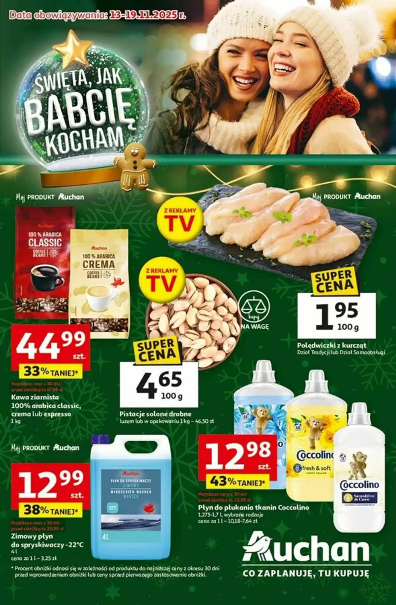 Auchan Gazetka 13.11.2025 - 19.11.2025