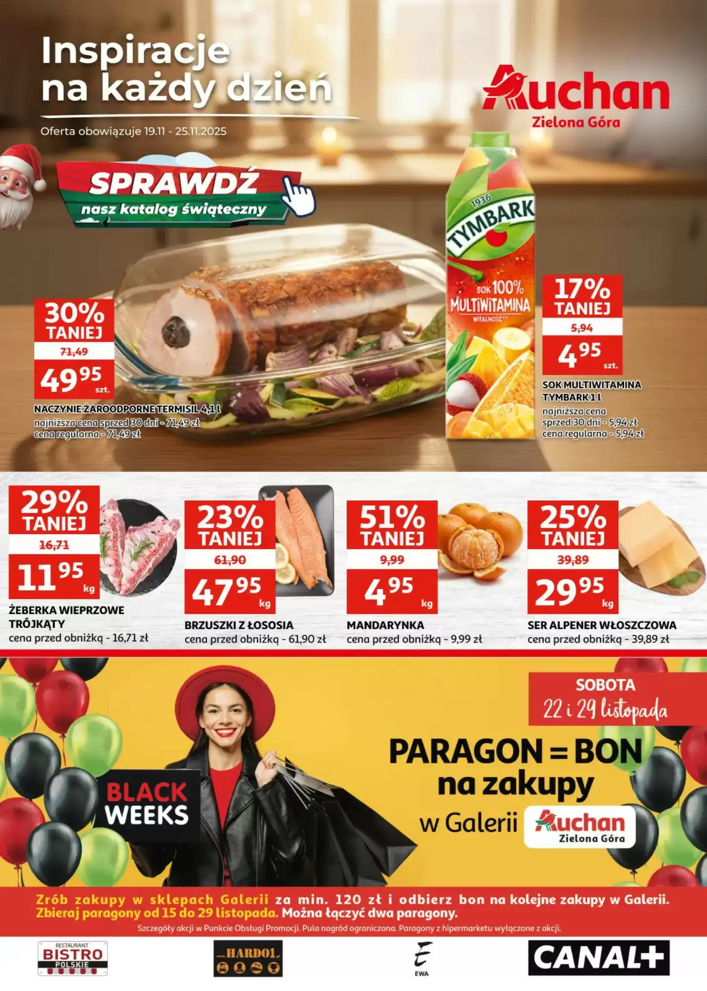 Auchan Gazetka 19.11.2025 - 25.11.2025