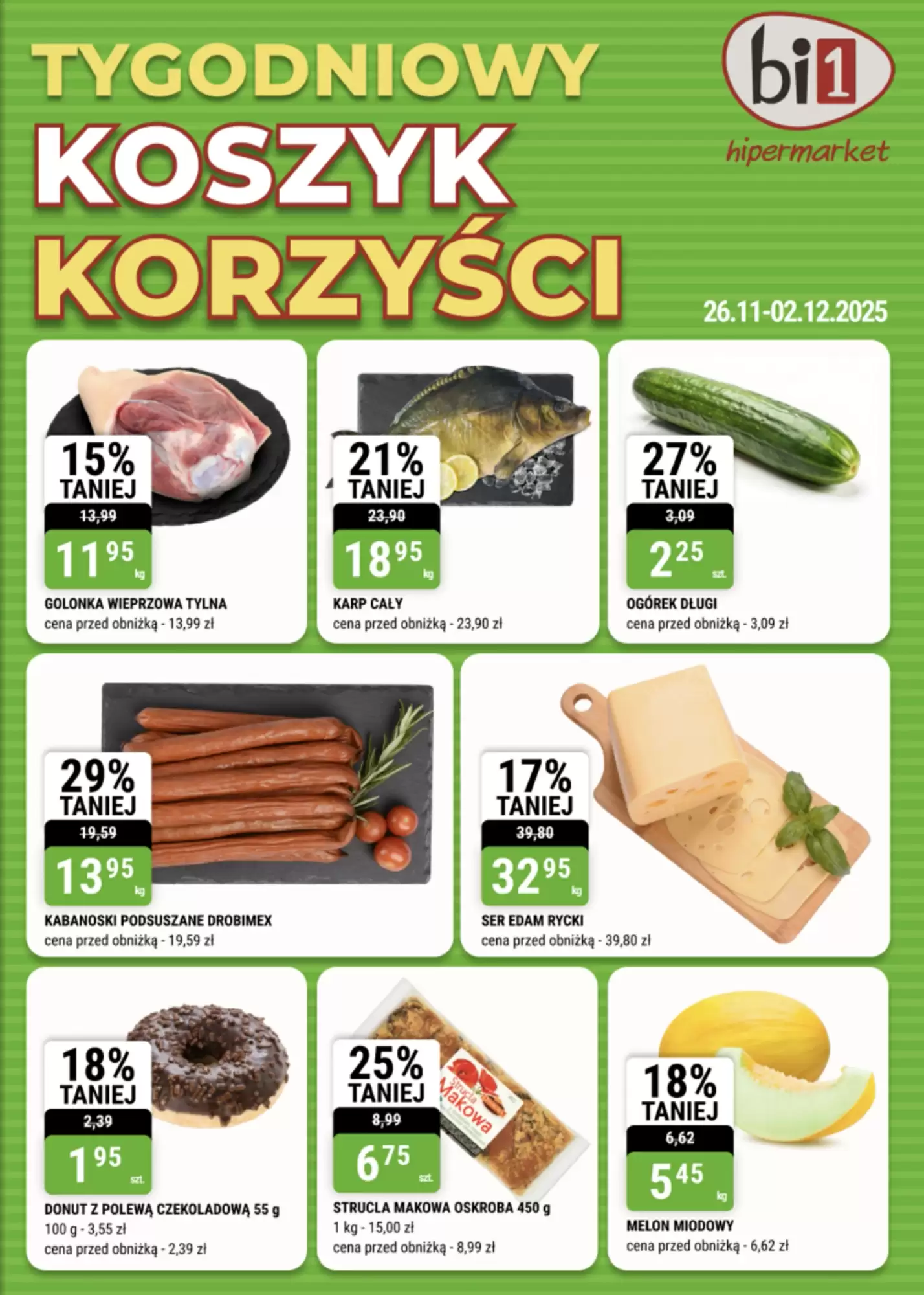 Bi1 Gazetka 26.11.2025 - 02.12.2025