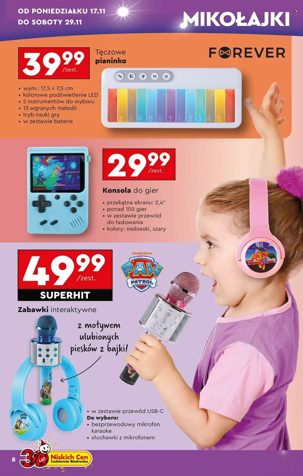 Gazetka Biedronka od 17.11.2025 do 29.11.2025