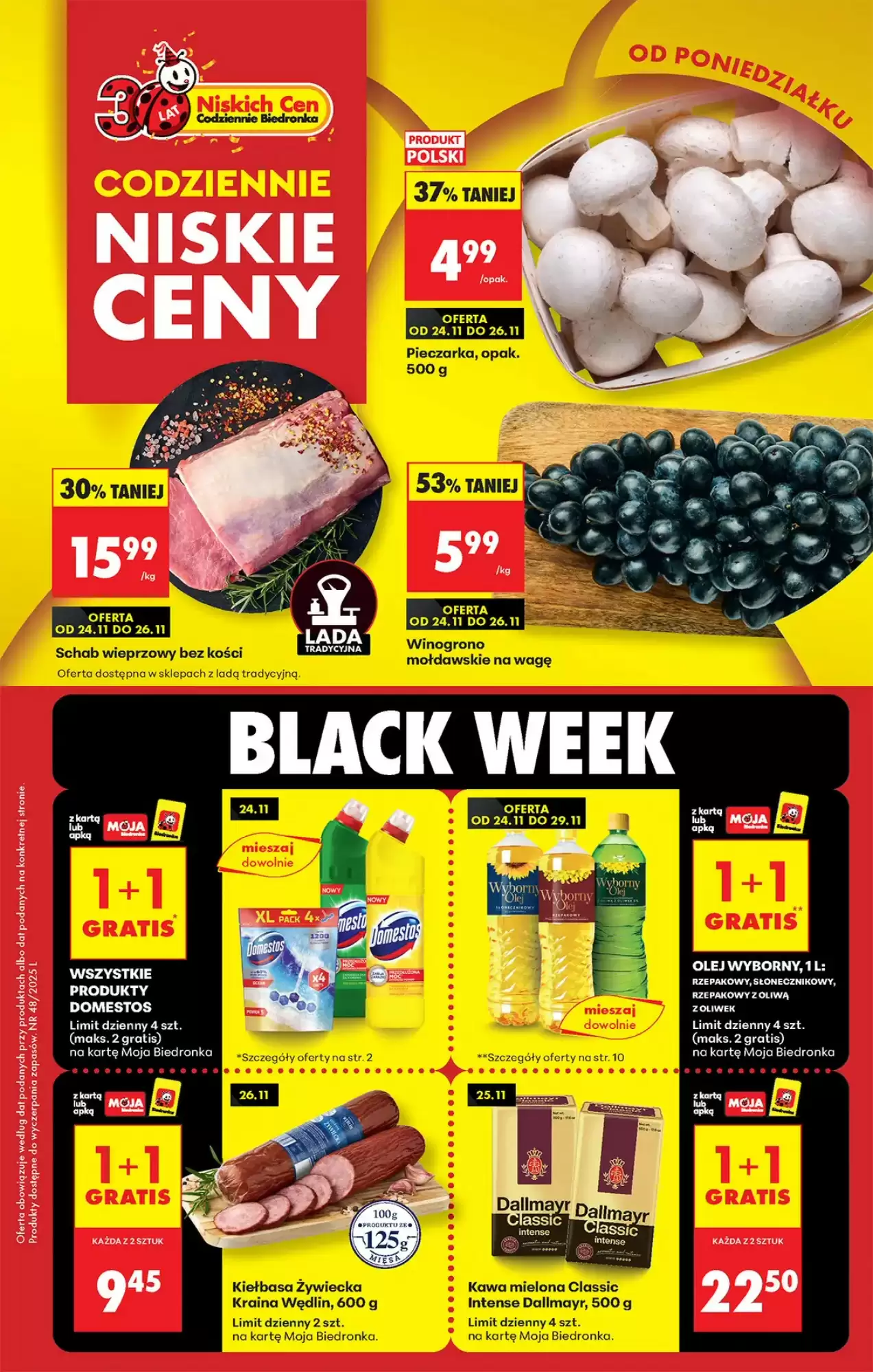 Biedronka Gazetka 24.11.2025 - 29.11.2025