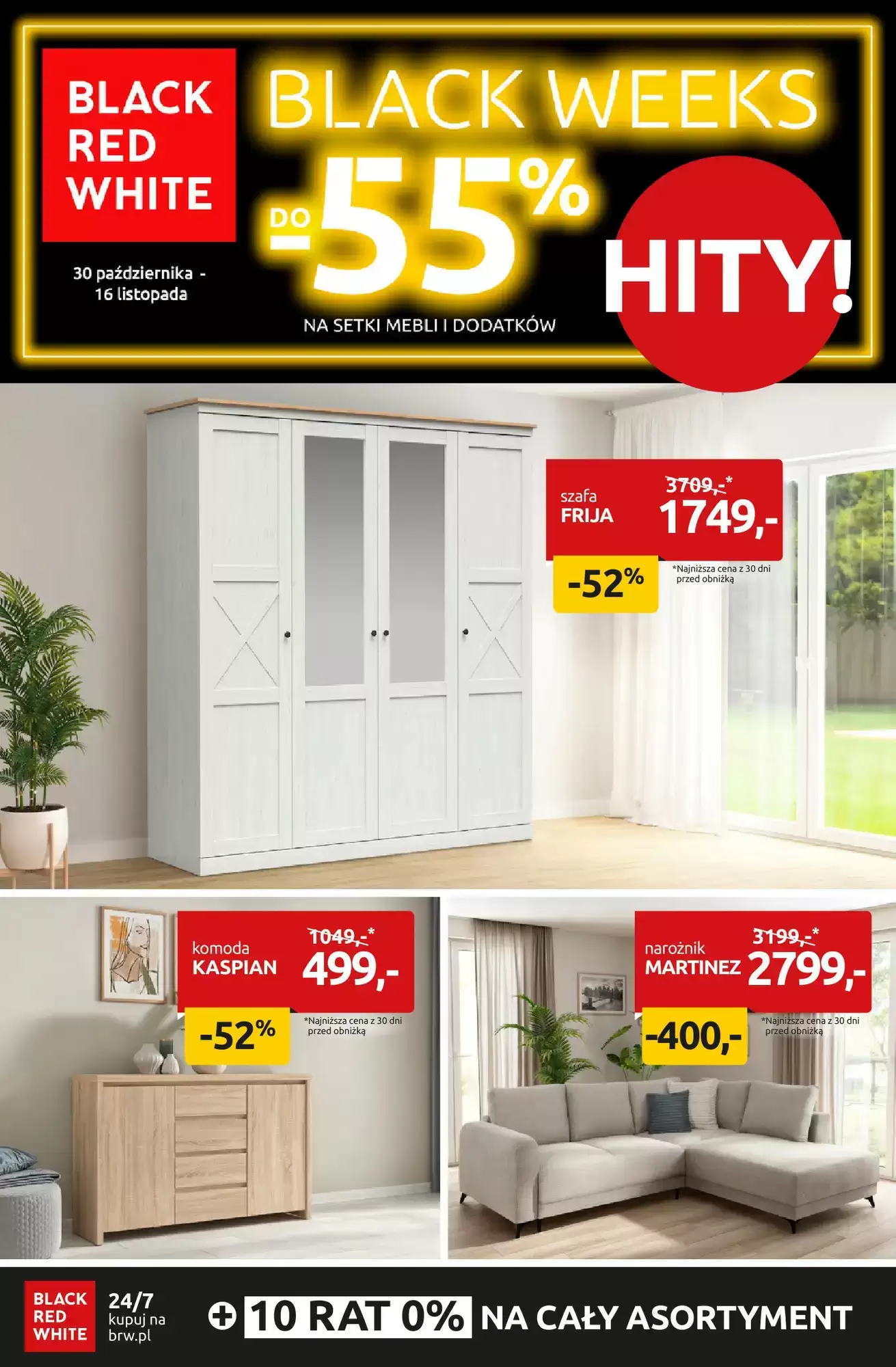 Black Red White Gazetka 06.11.2025 - 16.11.2025