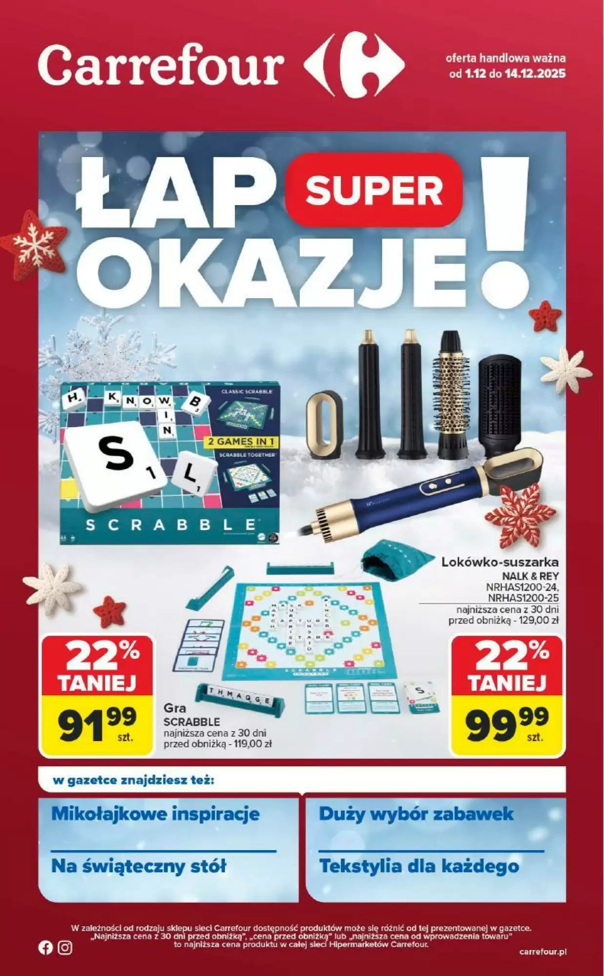 Carrefour Gazetka 01.12.2025 - 14.12.2025