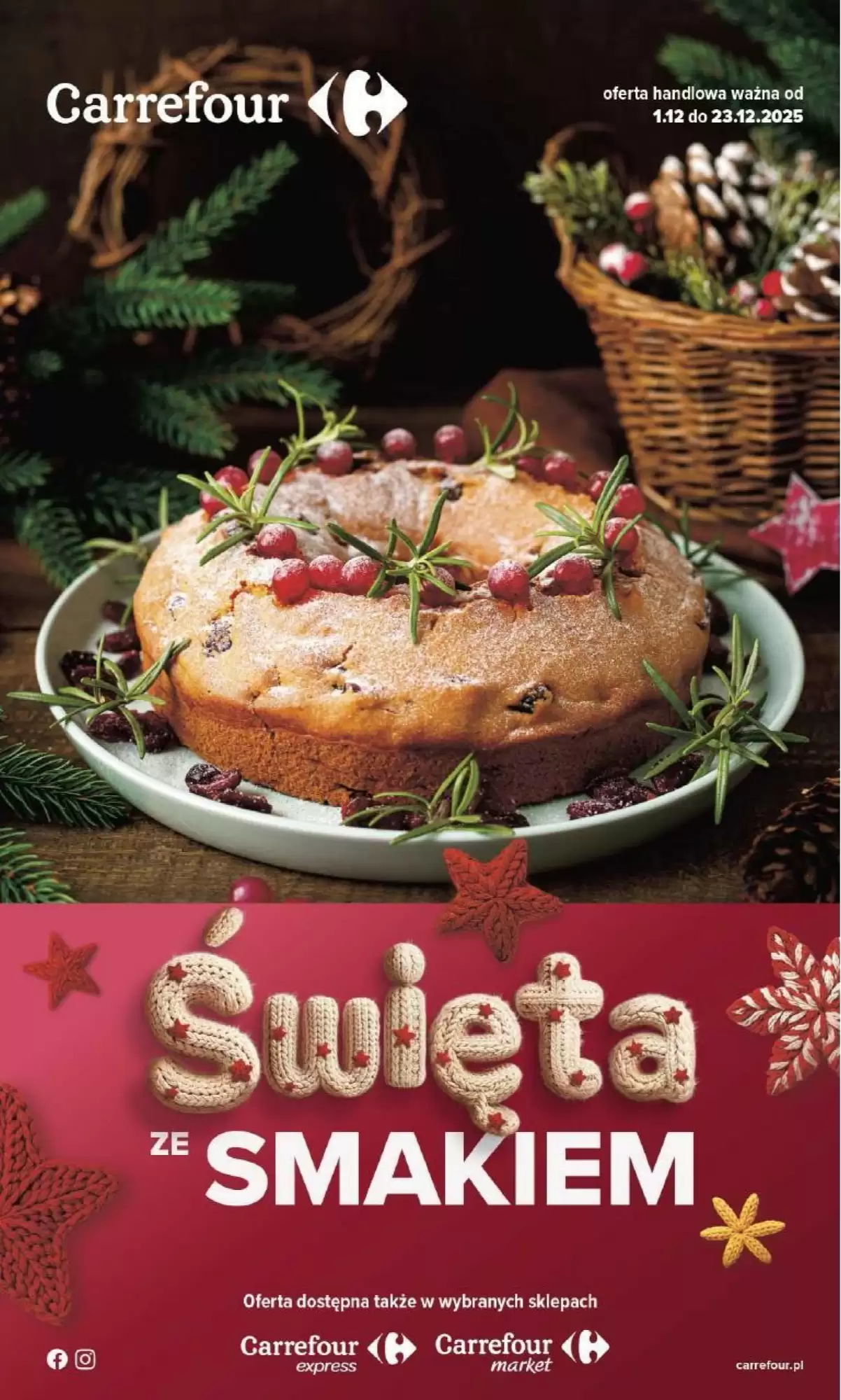 Carrefour Gazetka 01.12.2025 - 23.12.2025