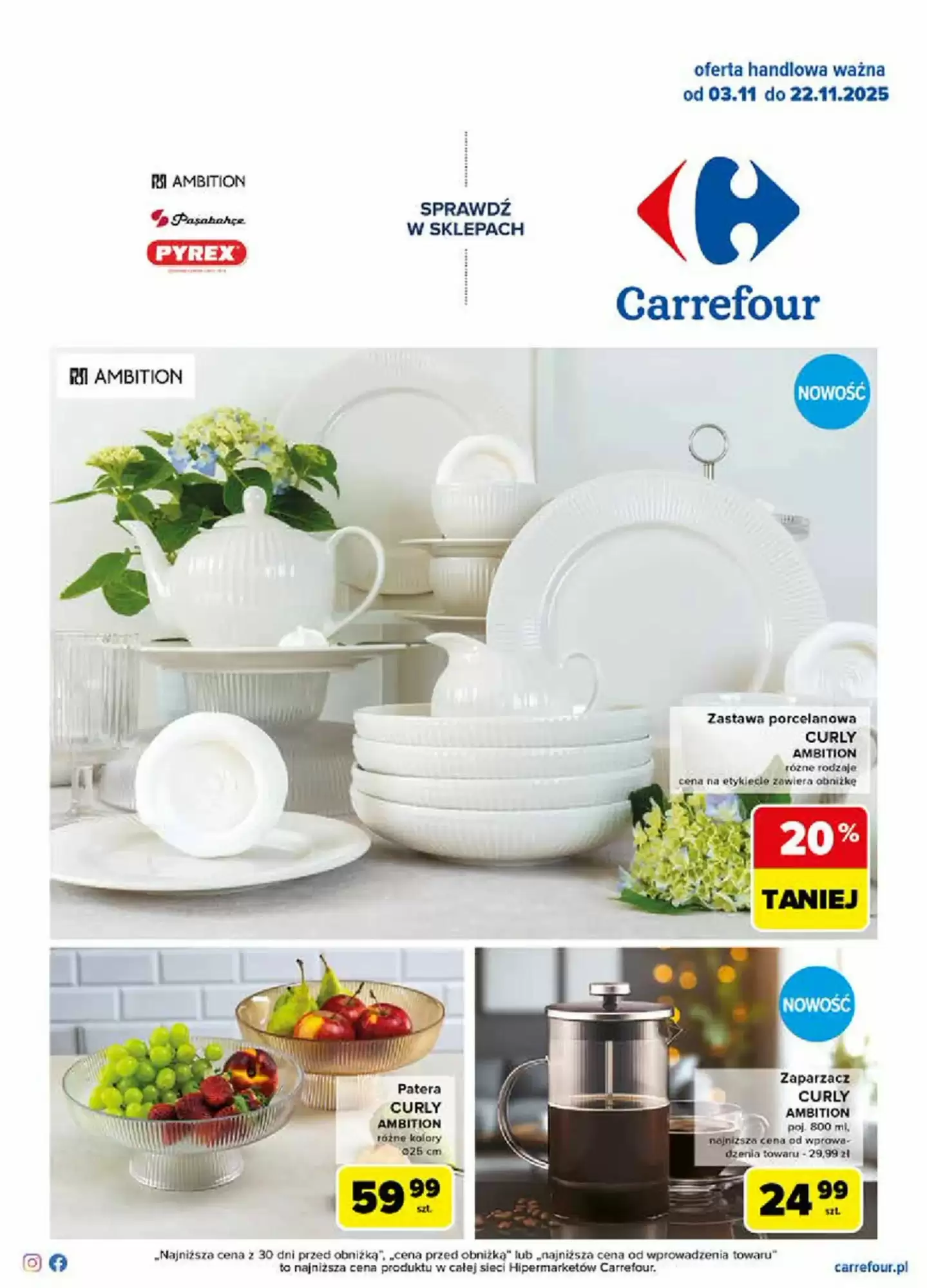 Carrefour Gazetka 03.11.2025 - 22.11.2025