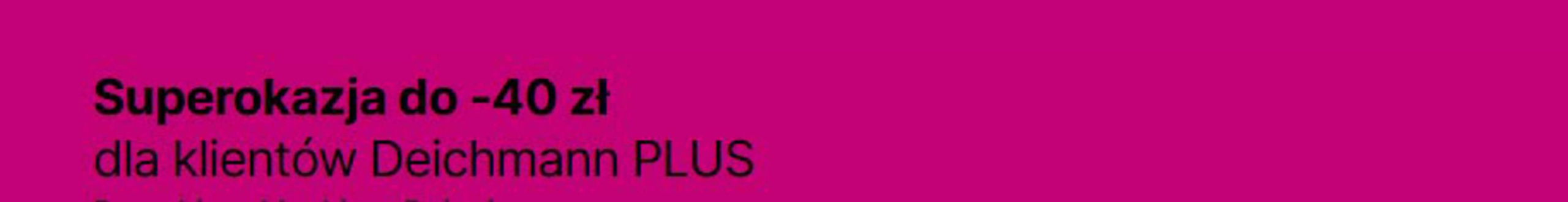 Deichmann Gazetka 05.11.2025 - 11.11.2025