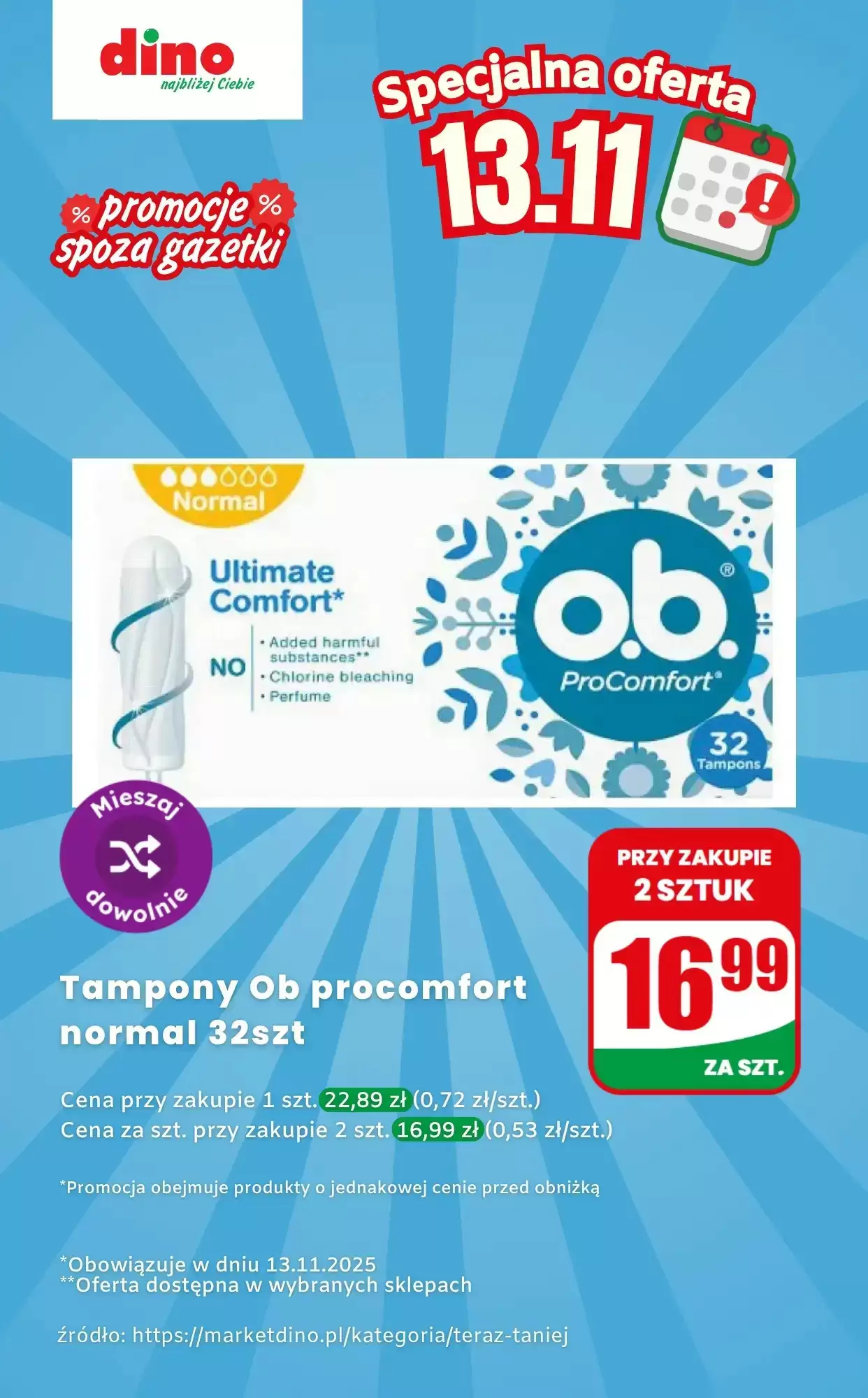 Dino Gazetka 13.11.2025 - 13.11.2025