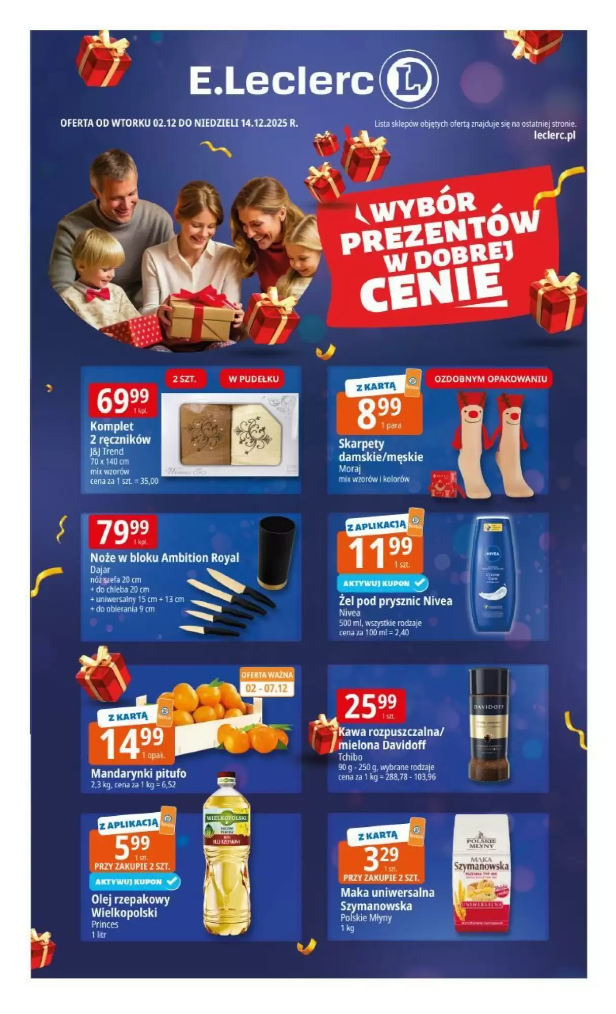 E.Leclerc Gazetka 02.12.2025 - 14.12.2025
