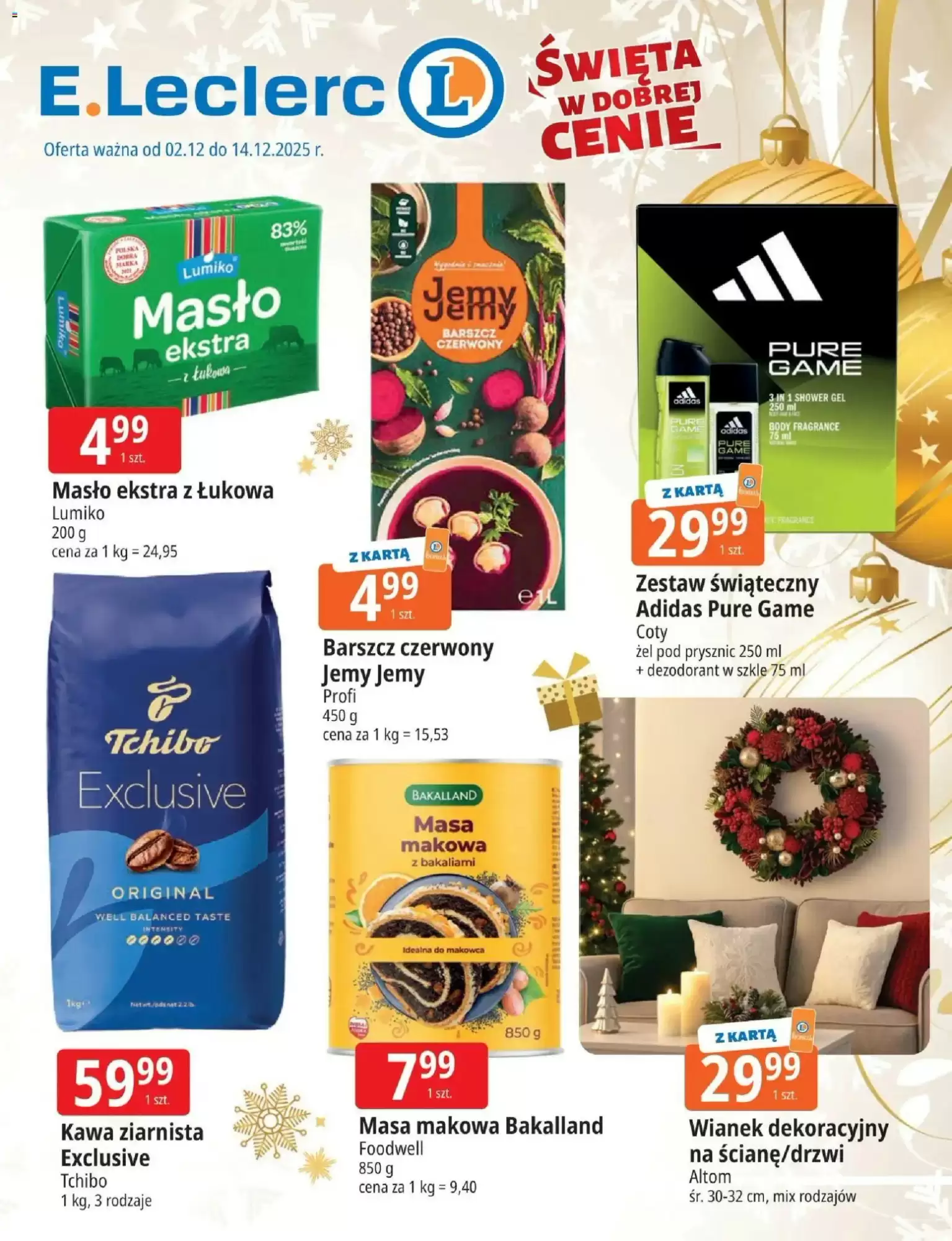 E.Leclerc Gazetka 02.12.2025 - 14.12.2025