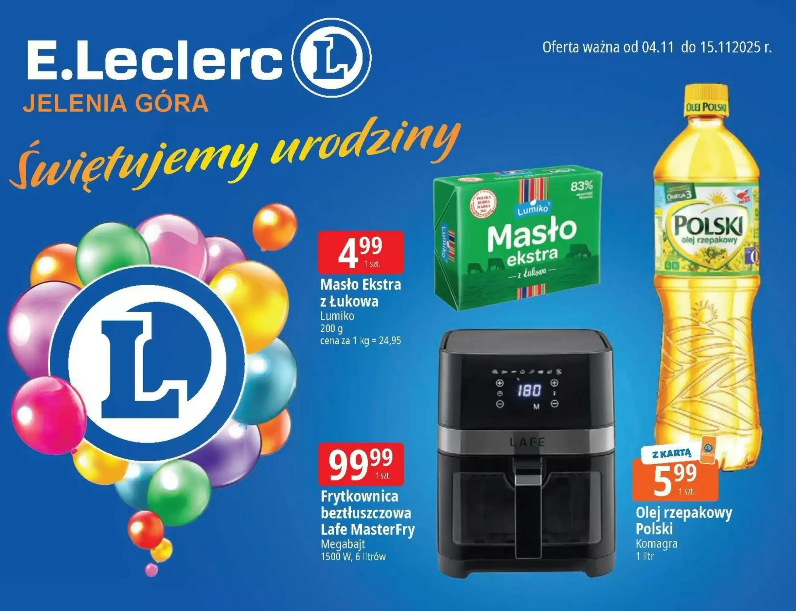 E.Leclerc Gazetka 04.11.2025 - 15.11.2025