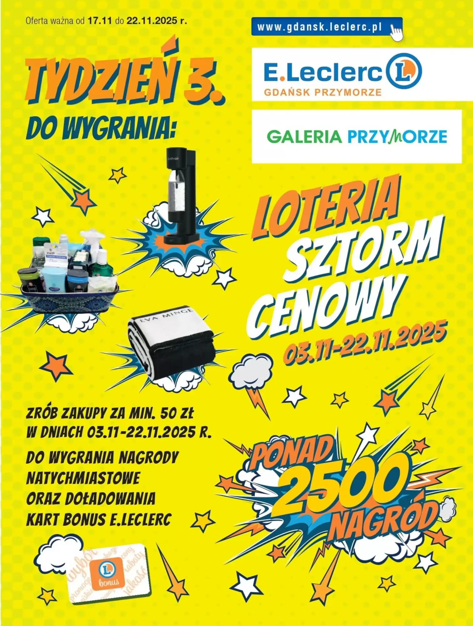 E.Leclerc Gazetka 17.11.2025 - 22.11.2025