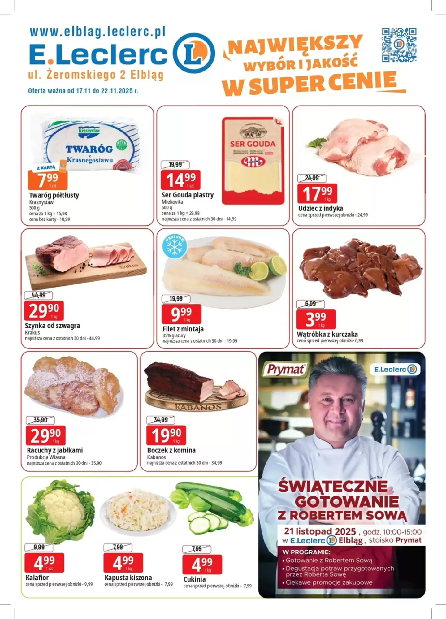 E.Leclerc Gazetka 17.11.2025 - 22.11.2025