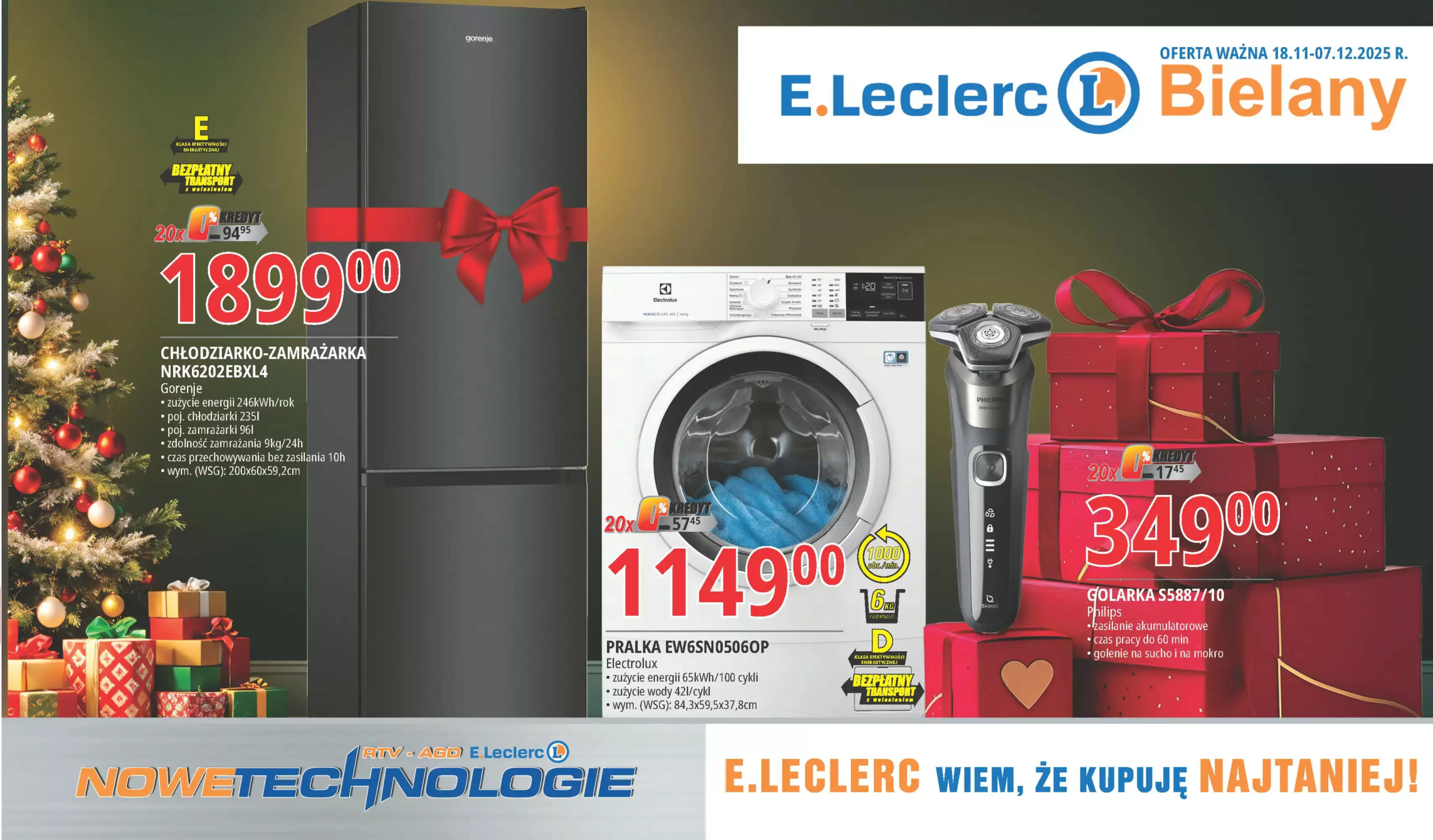 E.Leclerc Gazetka 18.11.2025 - 07.12.2025