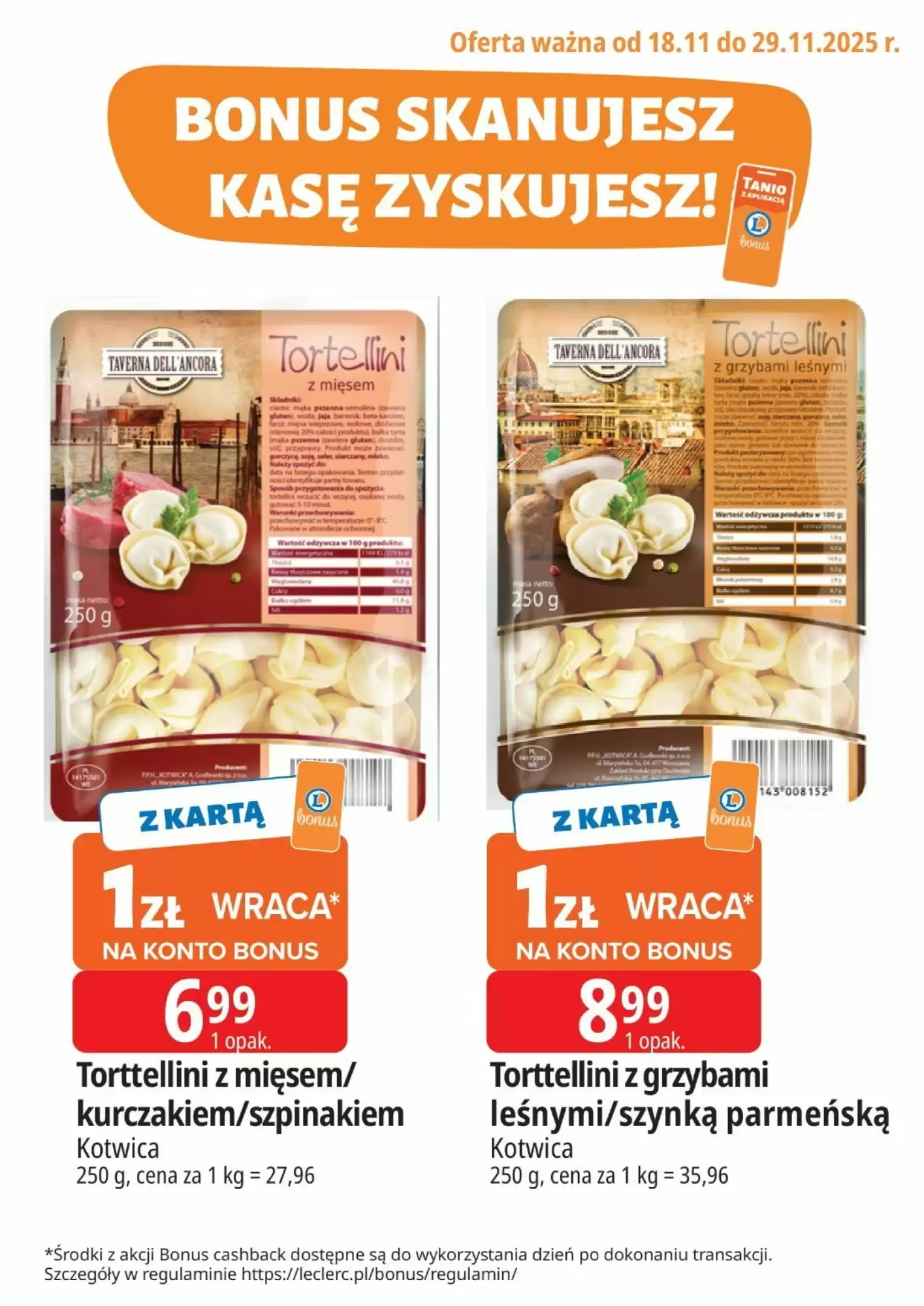 E.Leclerc Gazetka 18.11.2025 - 29.11.2025