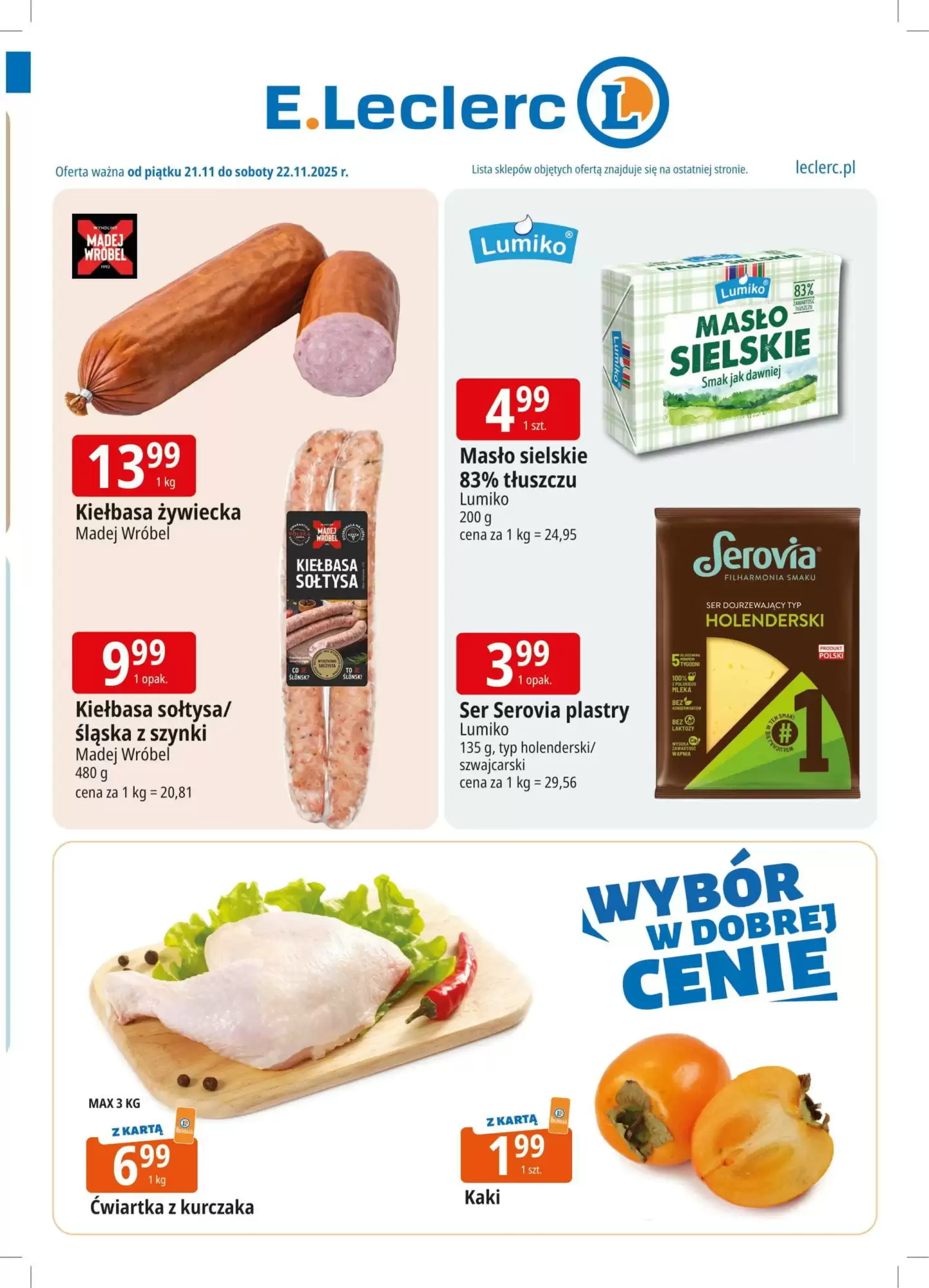 E.Leclerc Gazetka 21.11.2025 - 22.11.2025