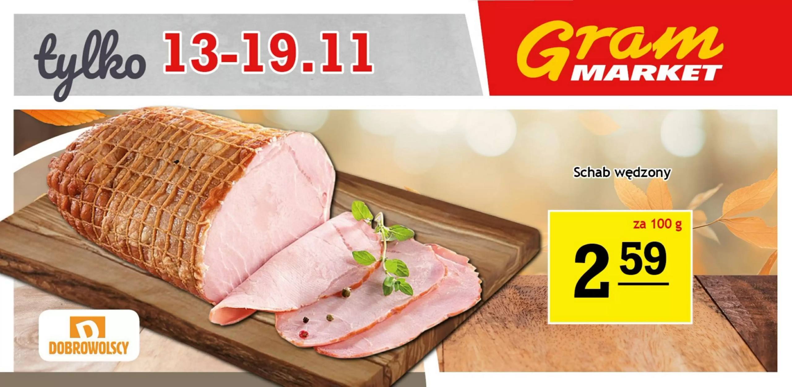 Gram Market Gazetka 13.11.2025 - 19.11.2025