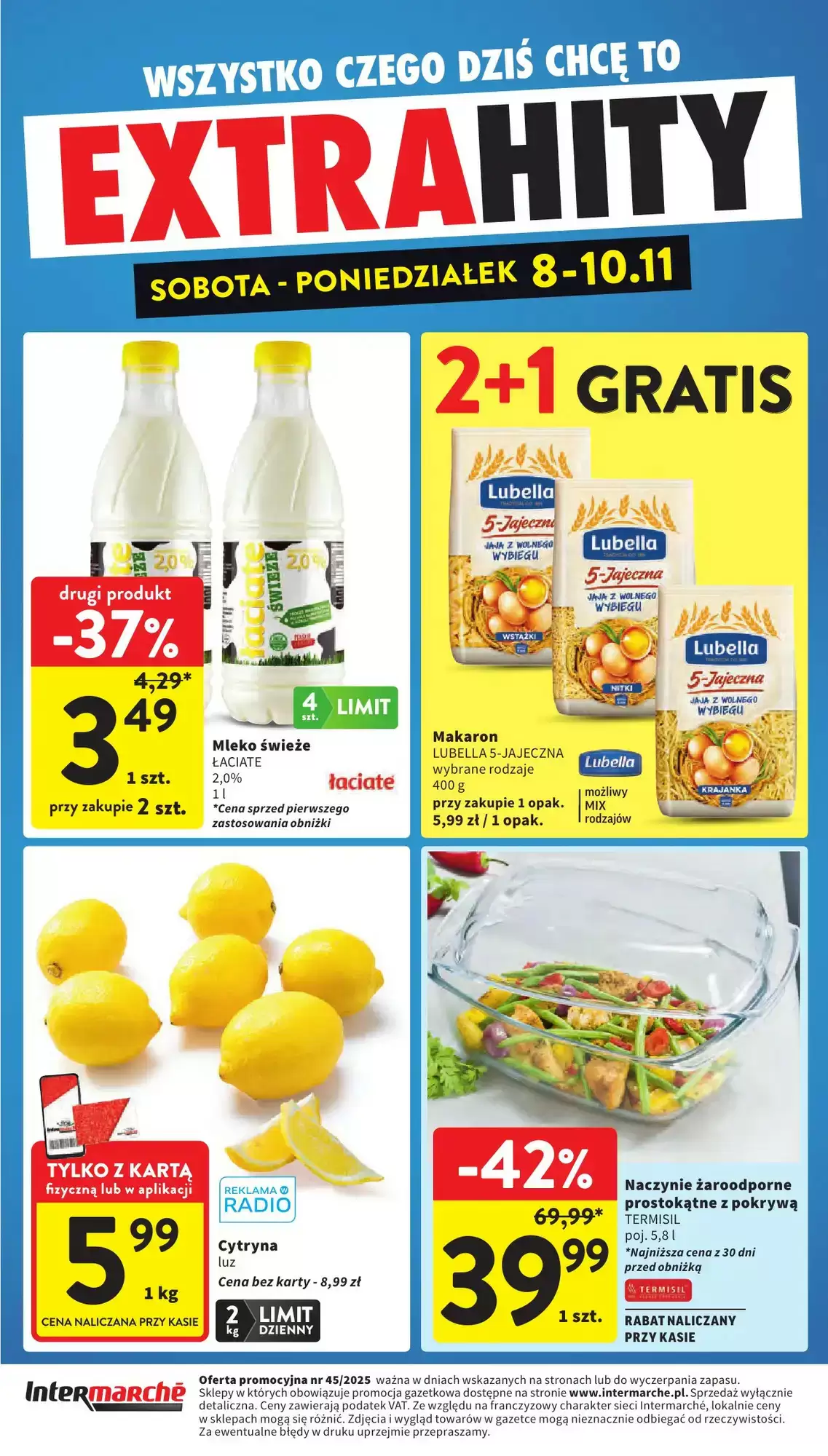Intermarche Gazetka 08.11.2025 - 10.11.2025