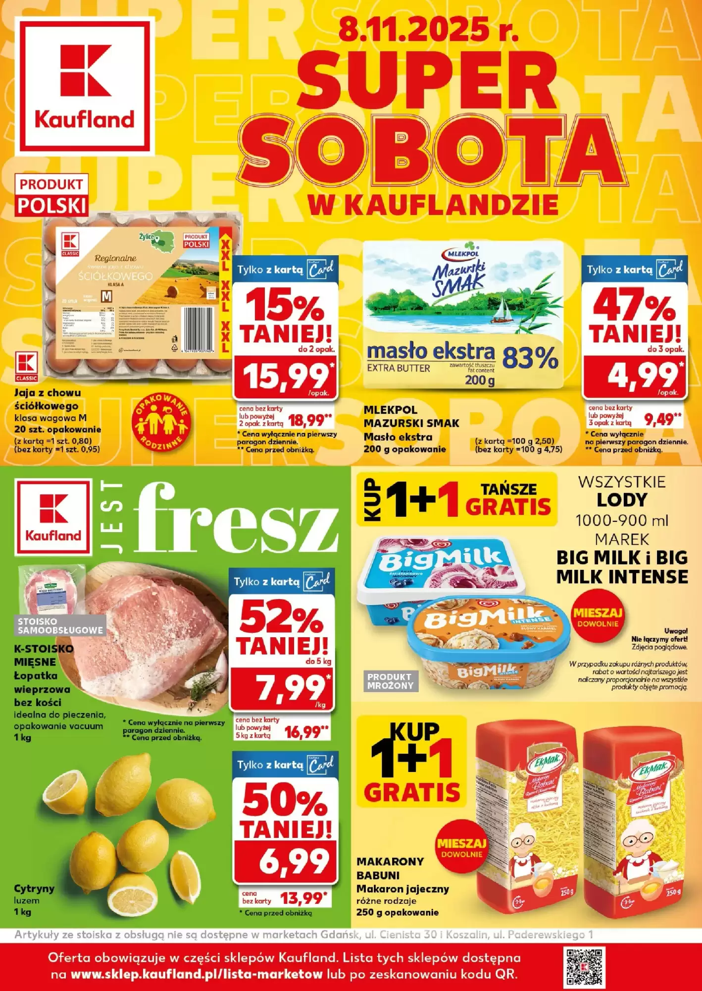Kaufland Gazetka 08.11.2025 - 08.11.2025