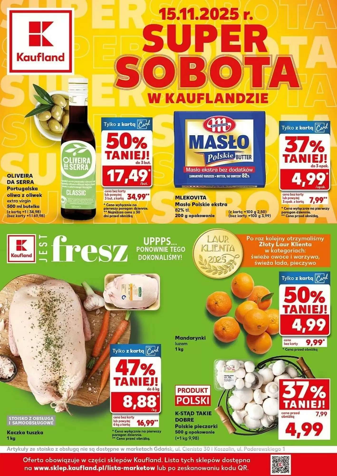 Kaufland Gazetka 15.11.2025 - 15.11.2025