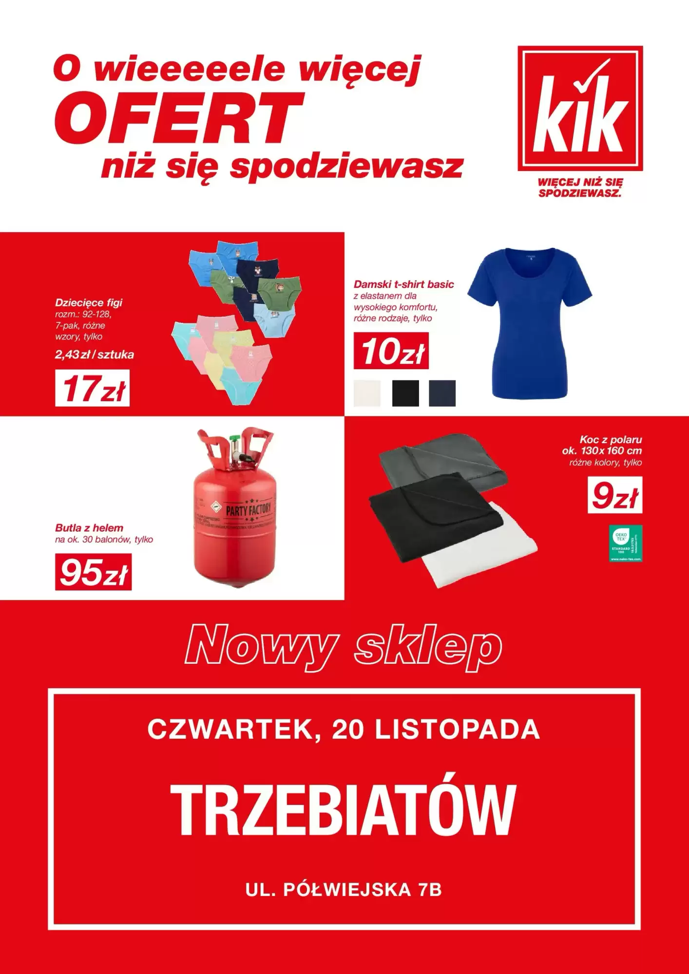 Kik Gazetka 17.11.2025 - 20.11.2025