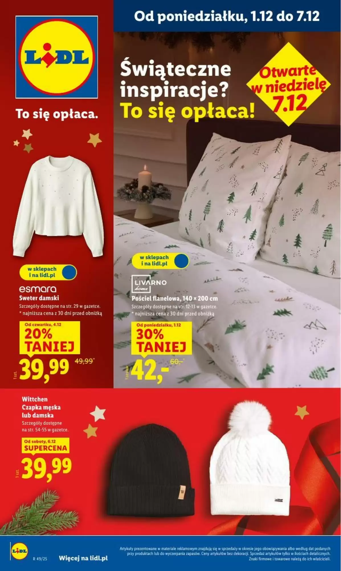 Lidl Gazetka 01.12.2025 - 07.12.2025