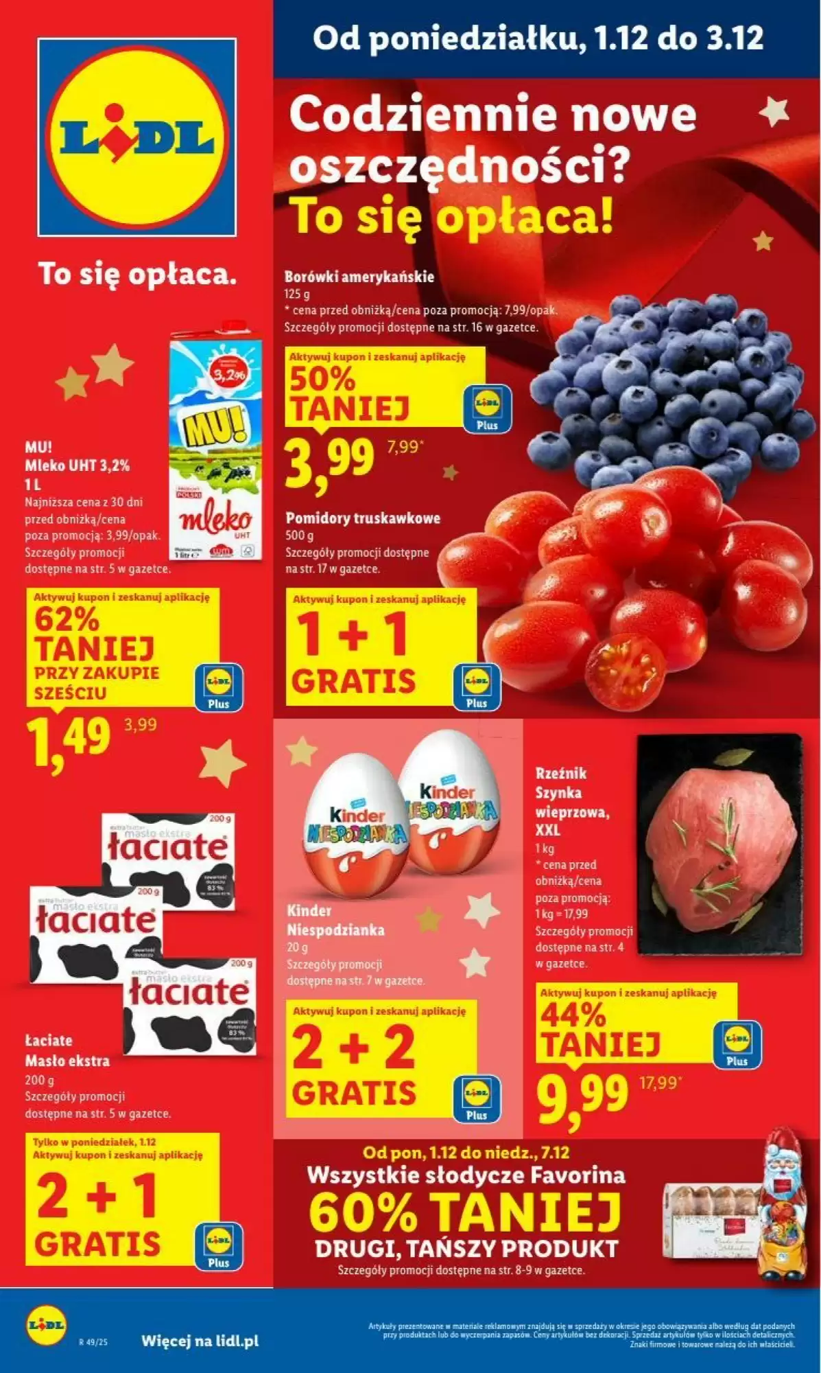 Lidl Gazetka 01.12.2025 - 03.12.2025