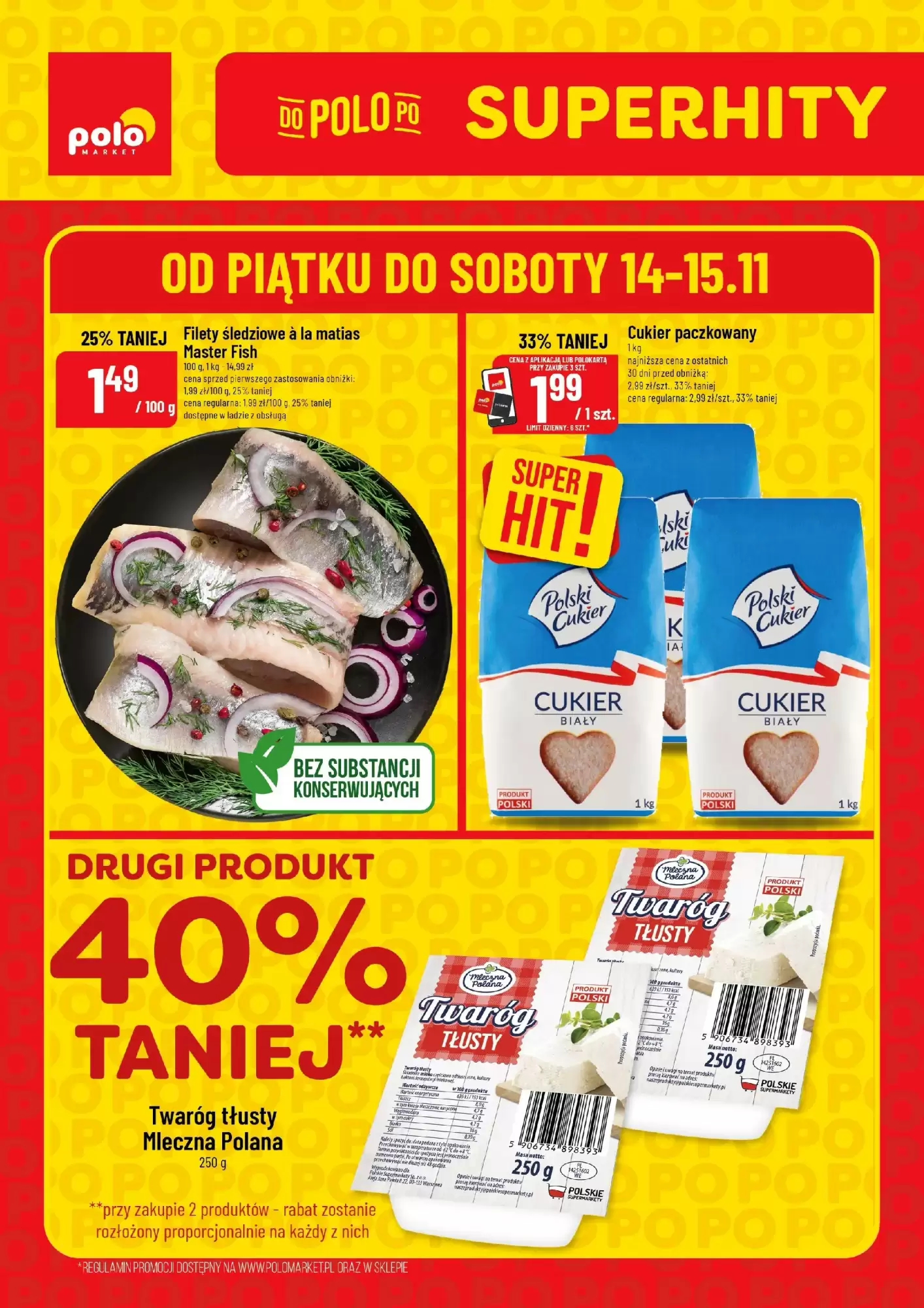 Polomarket Gazetka 14.11.2025 - 15.11.2025