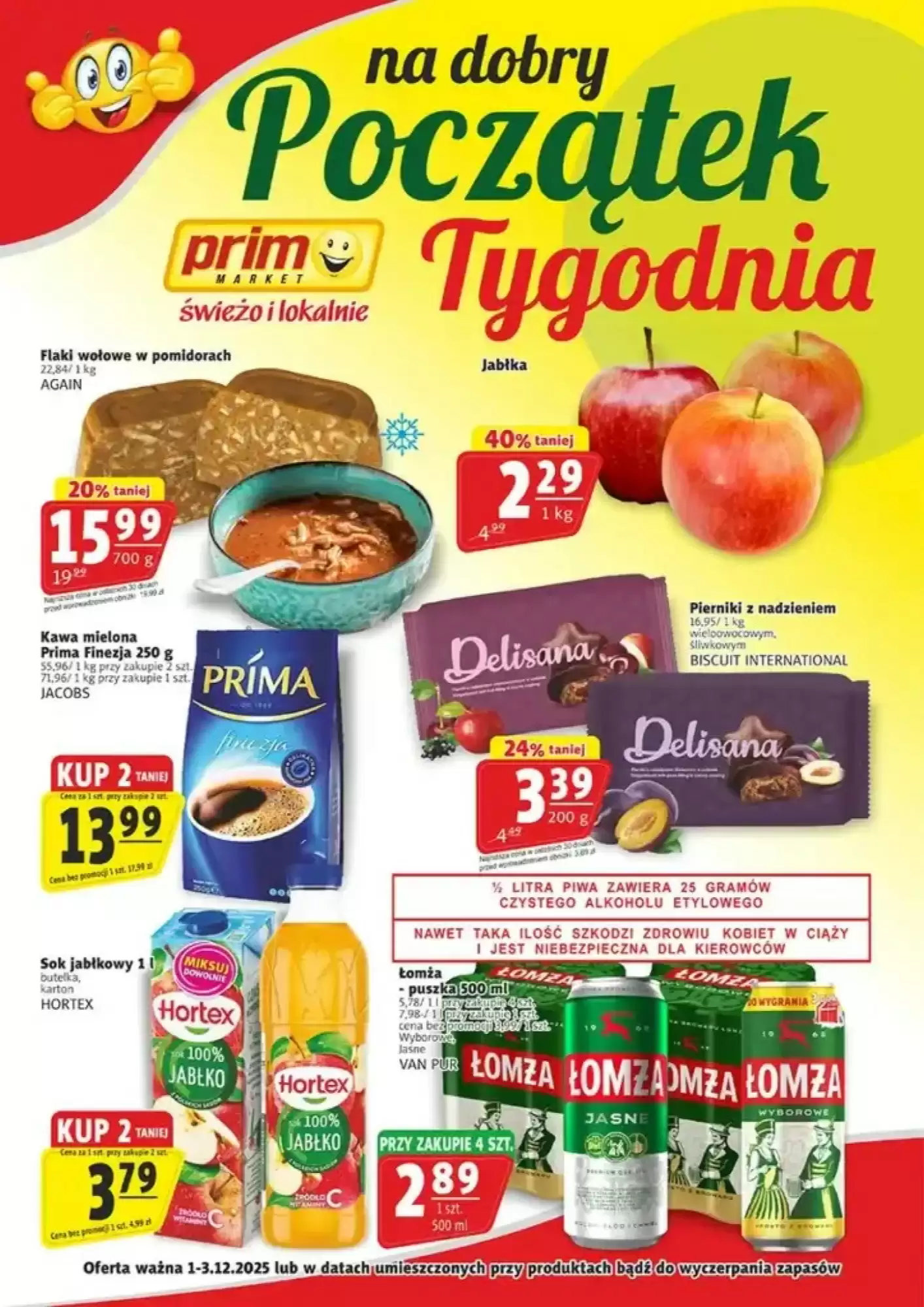 Prim Market Gazetka 01.12.2025 - 03.12.2025