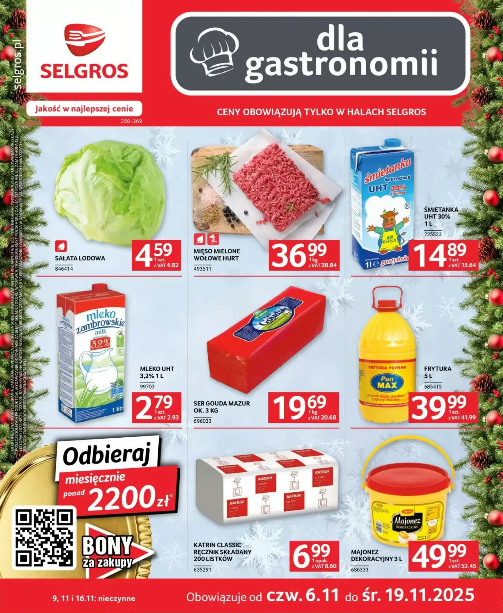 Selgros Gazetka 06.11.2025 - 19.11.2025
