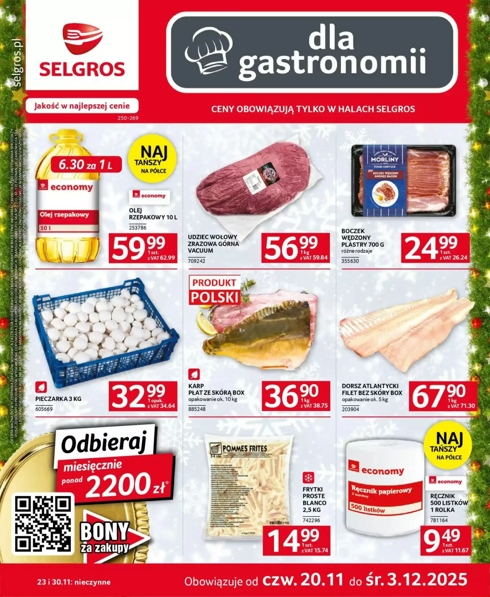 Selgros Gazetka 20.11.2025 - 03.12.2025