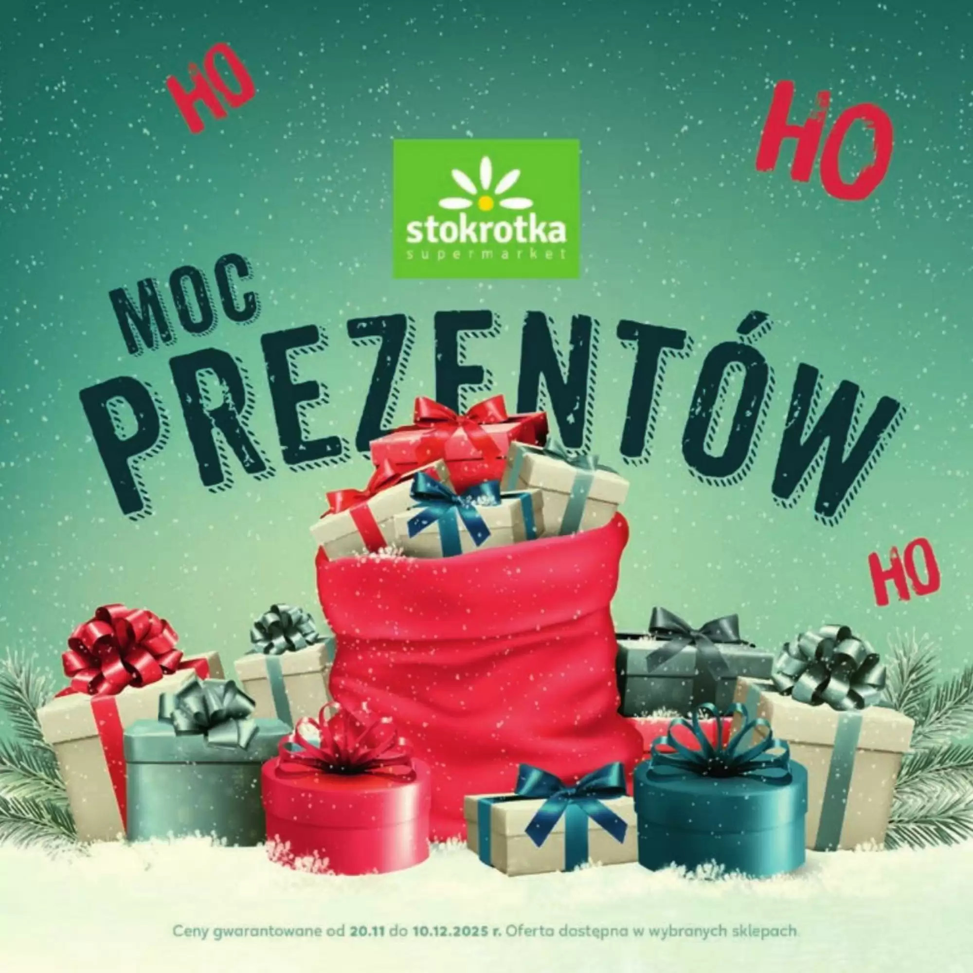 Stokrotka Gazetka 20.11.2025 - 10.12.2025