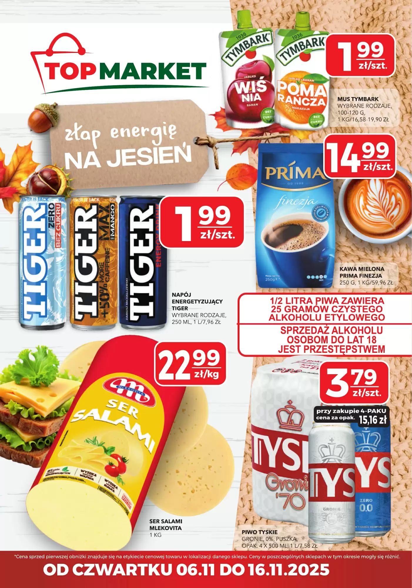 Top Market Gazetka 06.11.2025 - 16.11.2025