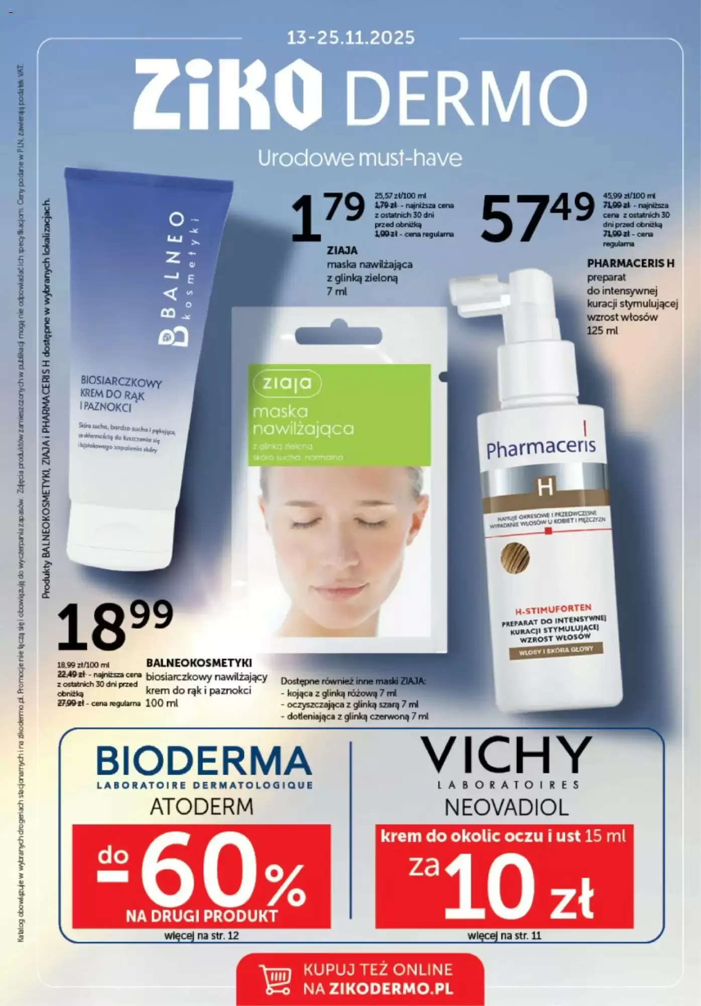Ziko Dermo Gazetka 13.11.2025 - 25.11.2025
