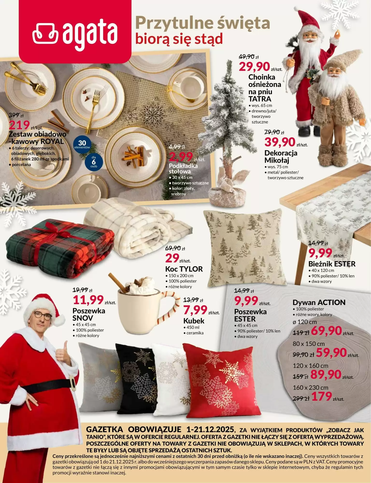 Agata Meble Gazetka 01.12.2025 - 21.12.2025